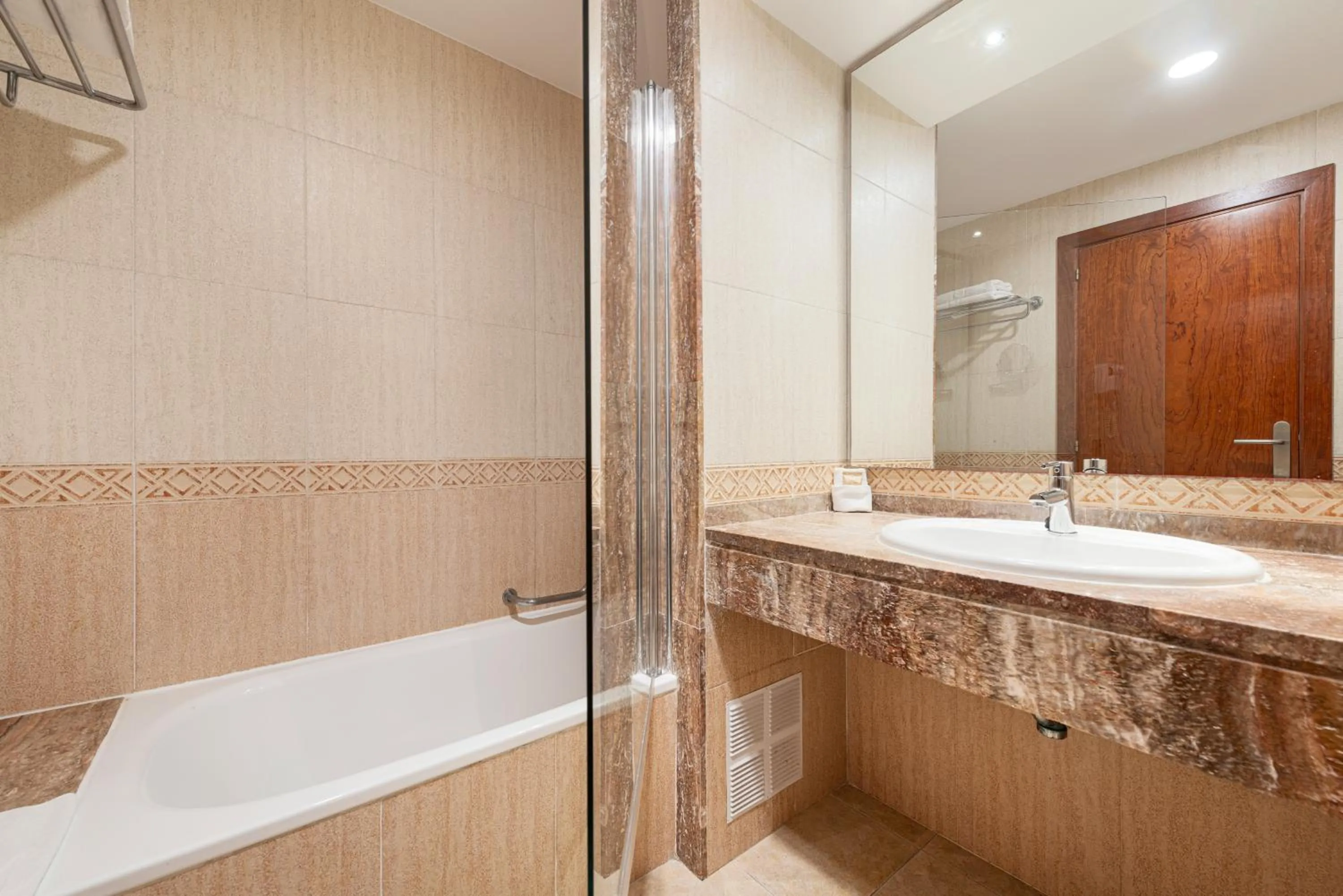 Bathroom in Can Picafort Palace