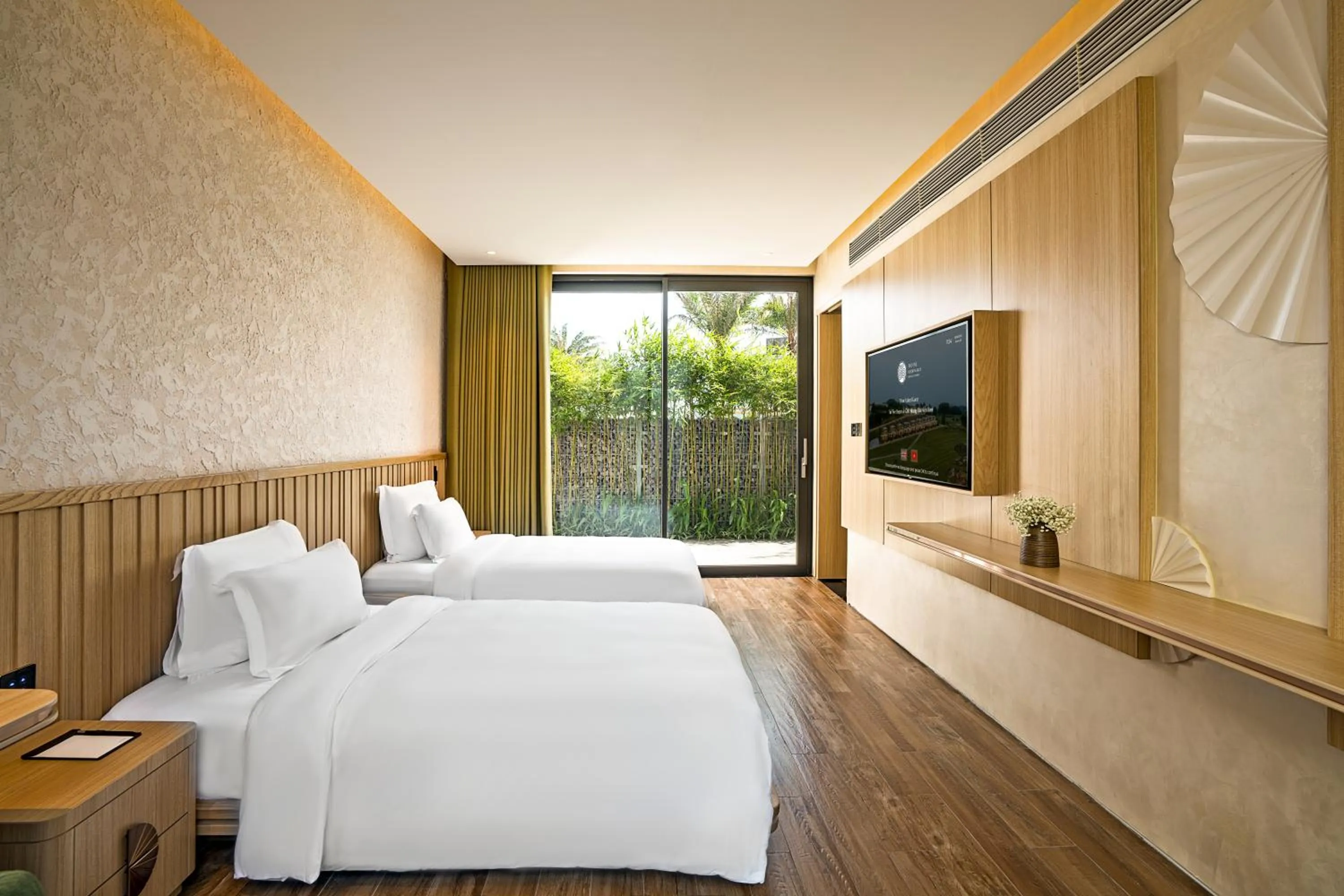 Bedroom, Bed in The Five Resort & Golf Hoang Gia Ninh Binh