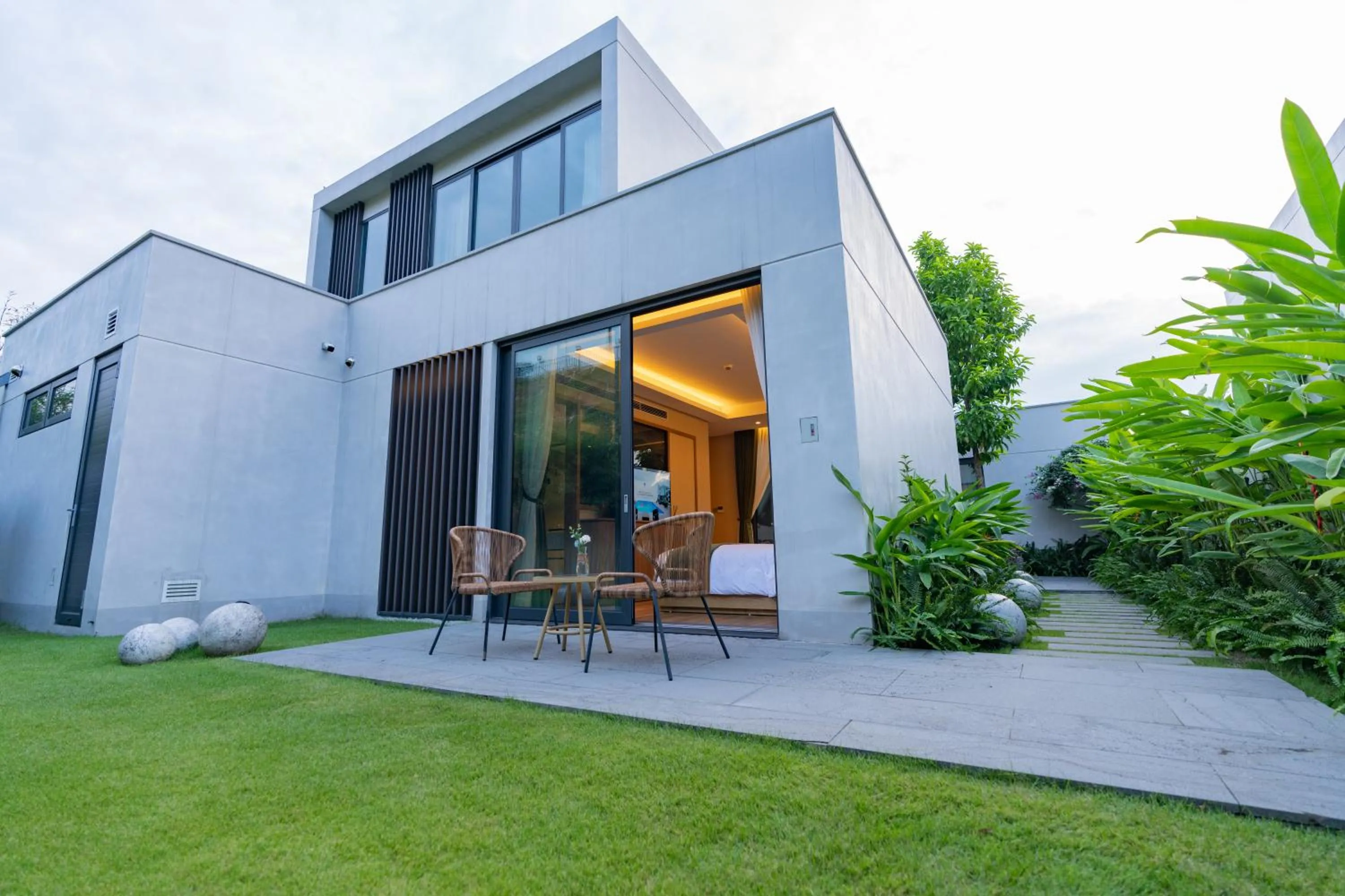 Patio in The Five Resort & Golf Hoang Gia Ninh Binh