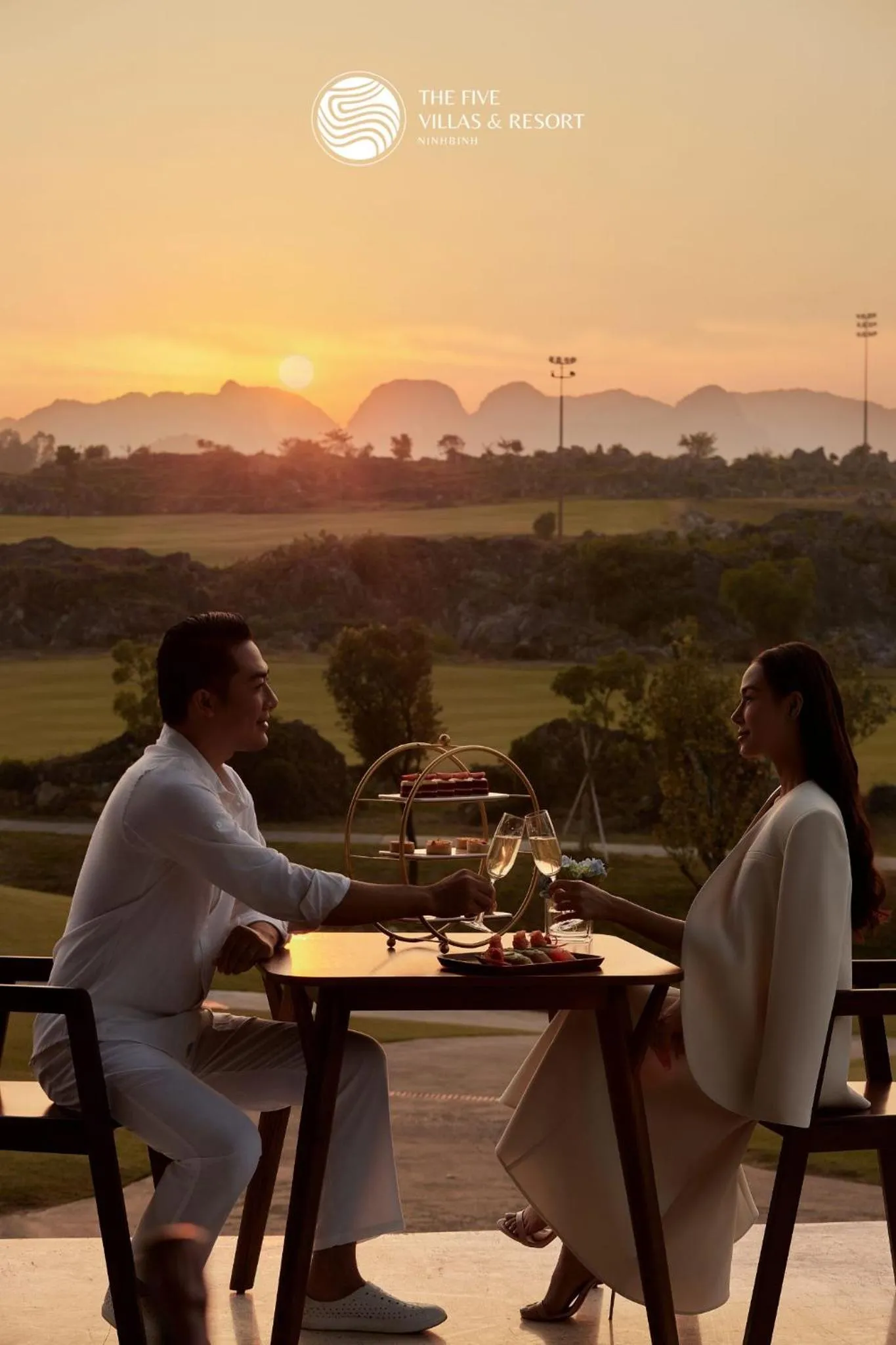 Golfcourse in The Five Resort & Golf Hoang Gia Ninh Binh