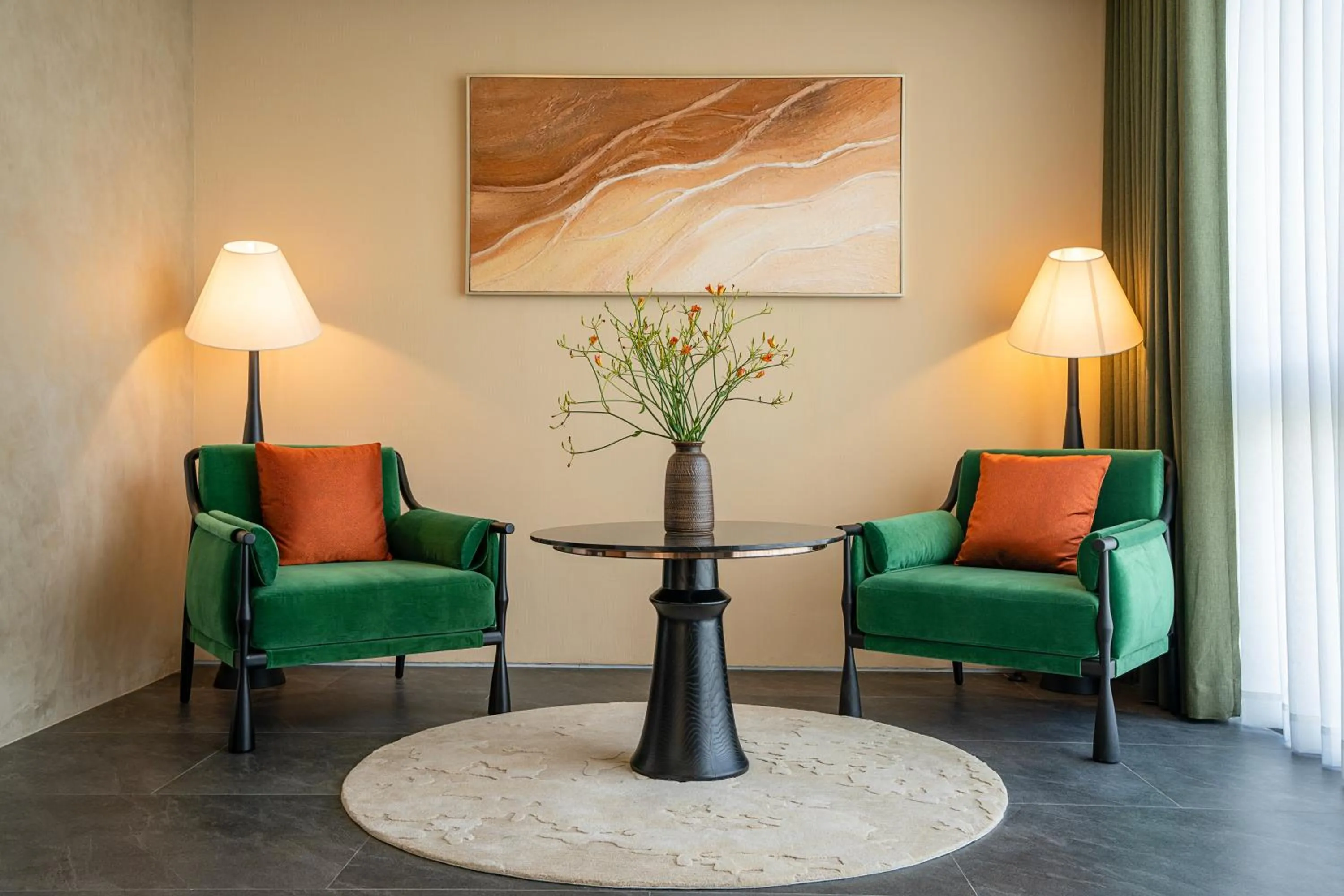 Seating area in The Five Resort & Golf Hoang Gia Ninh Binh