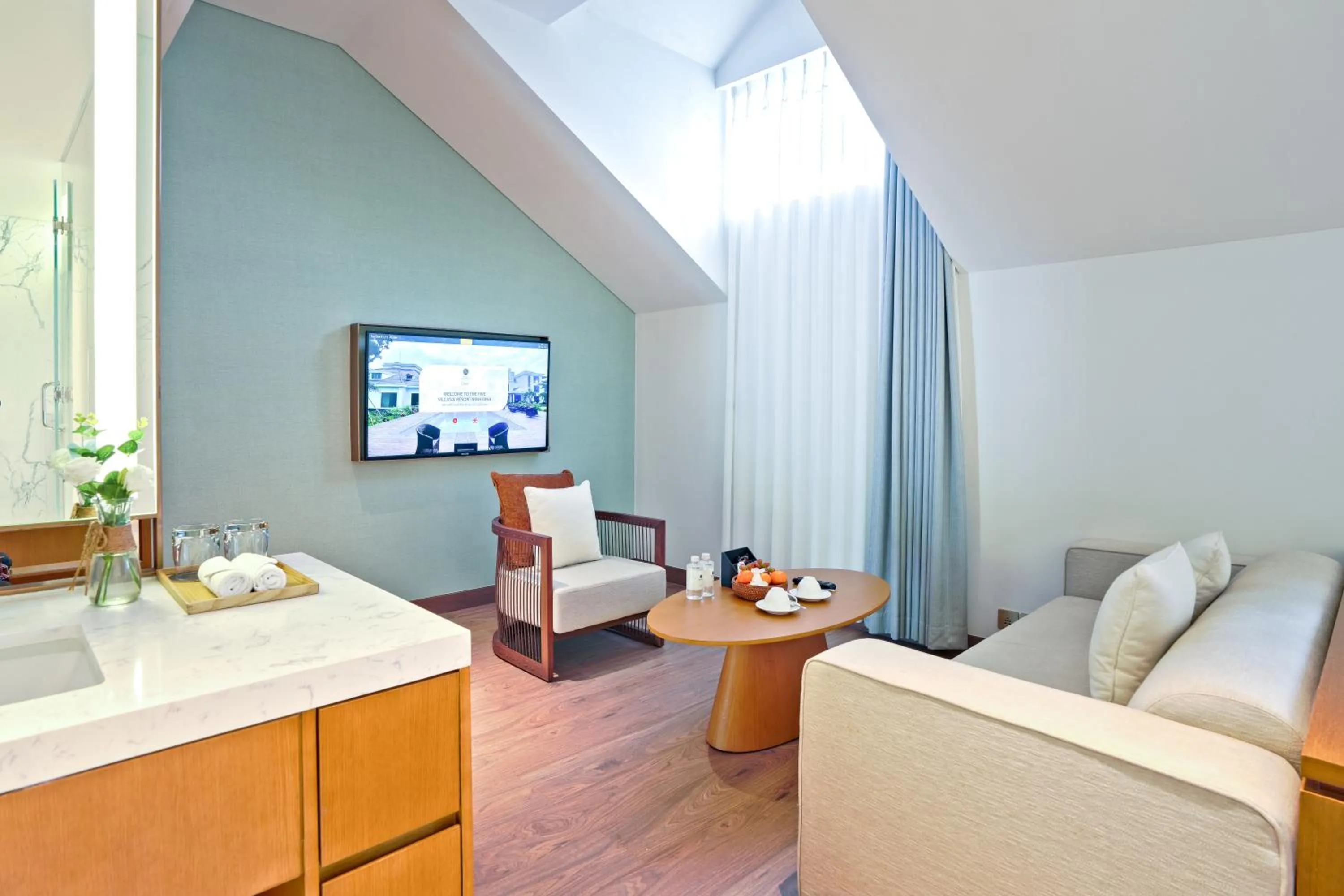 Seating area in The Five Resort & Golf Hoang Gia Ninh Binh