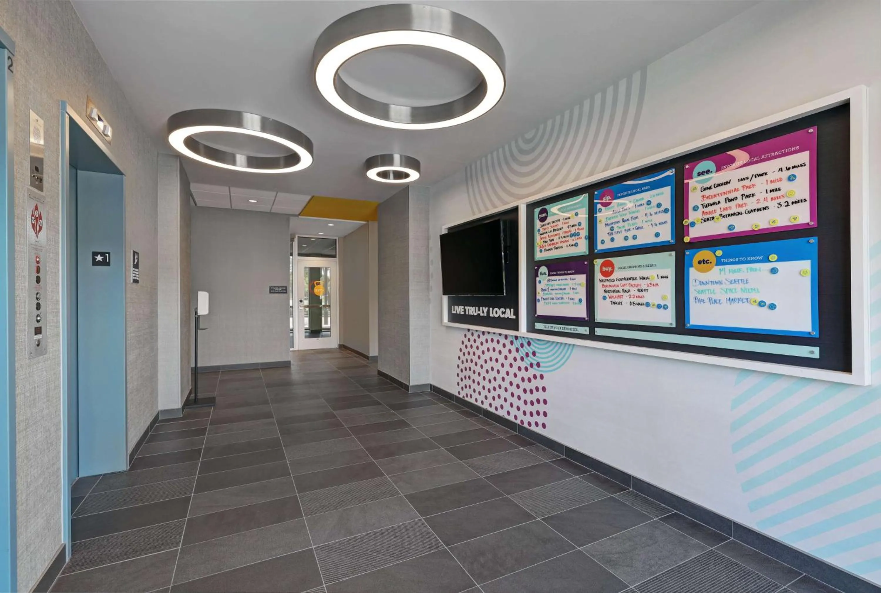 Lobby or reception in Tru By Hilton Tukwila Seattle Airport, Wa