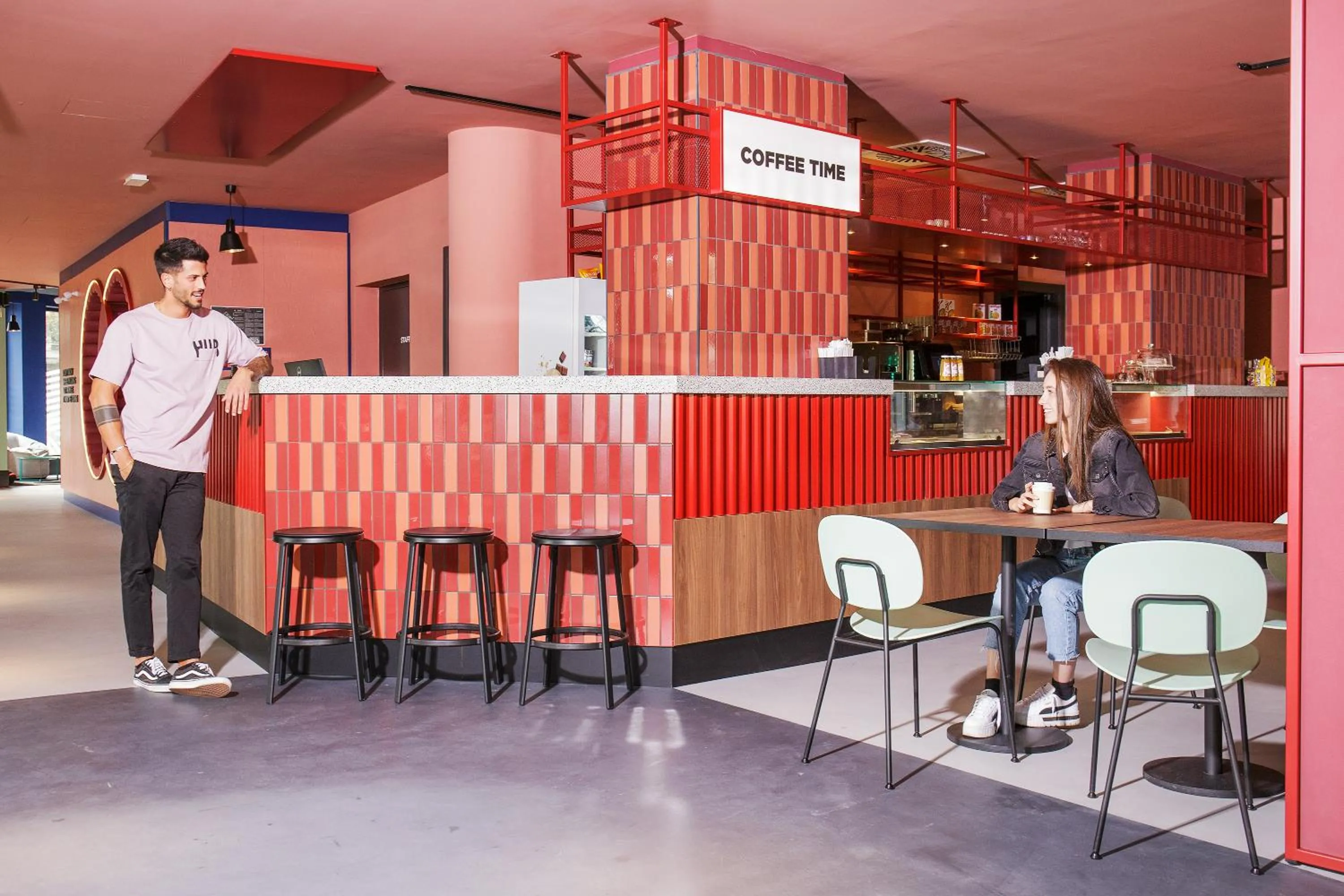 Lounge or bar in CX Turin Regina Student&Explorer Place