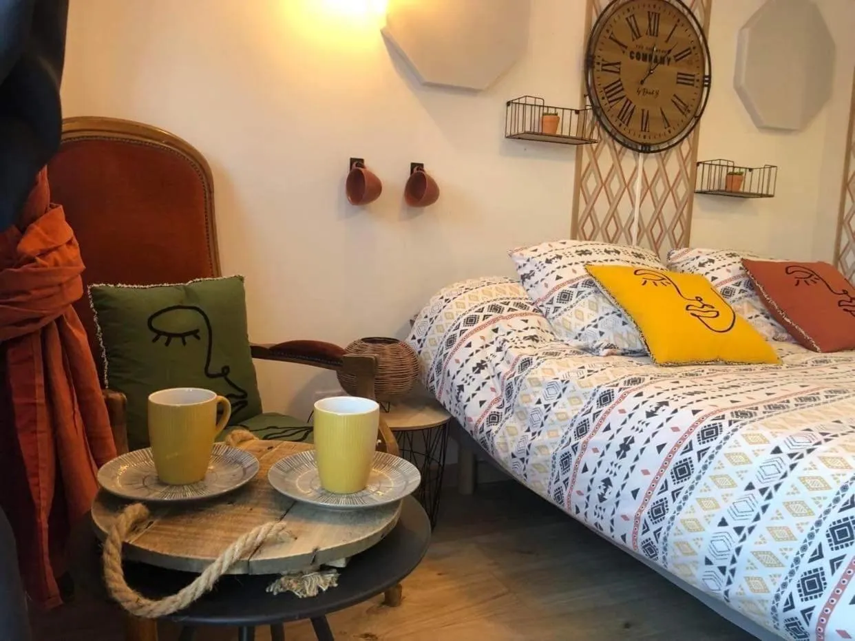 Bed in Au Domaine Fresnois