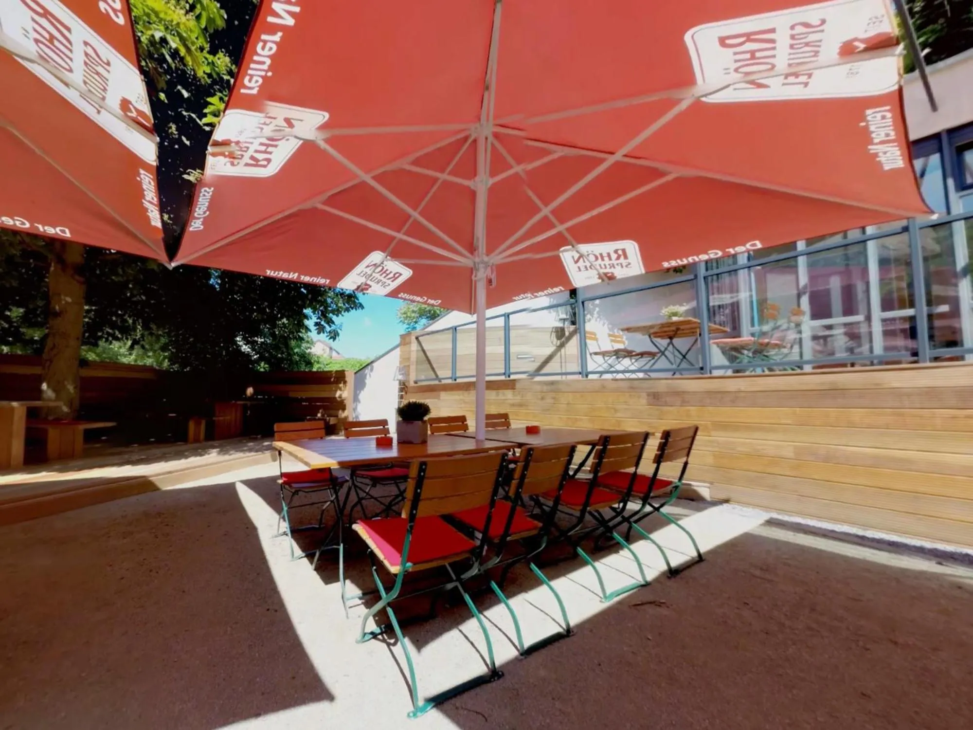 Patio in Hotel zum Ritter