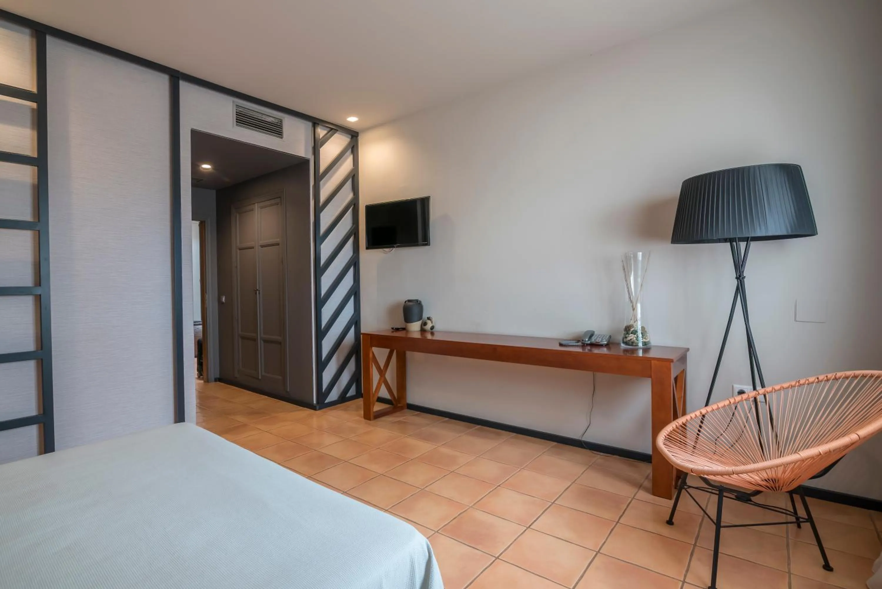 Bed in Hotel El Coto De Quevedo