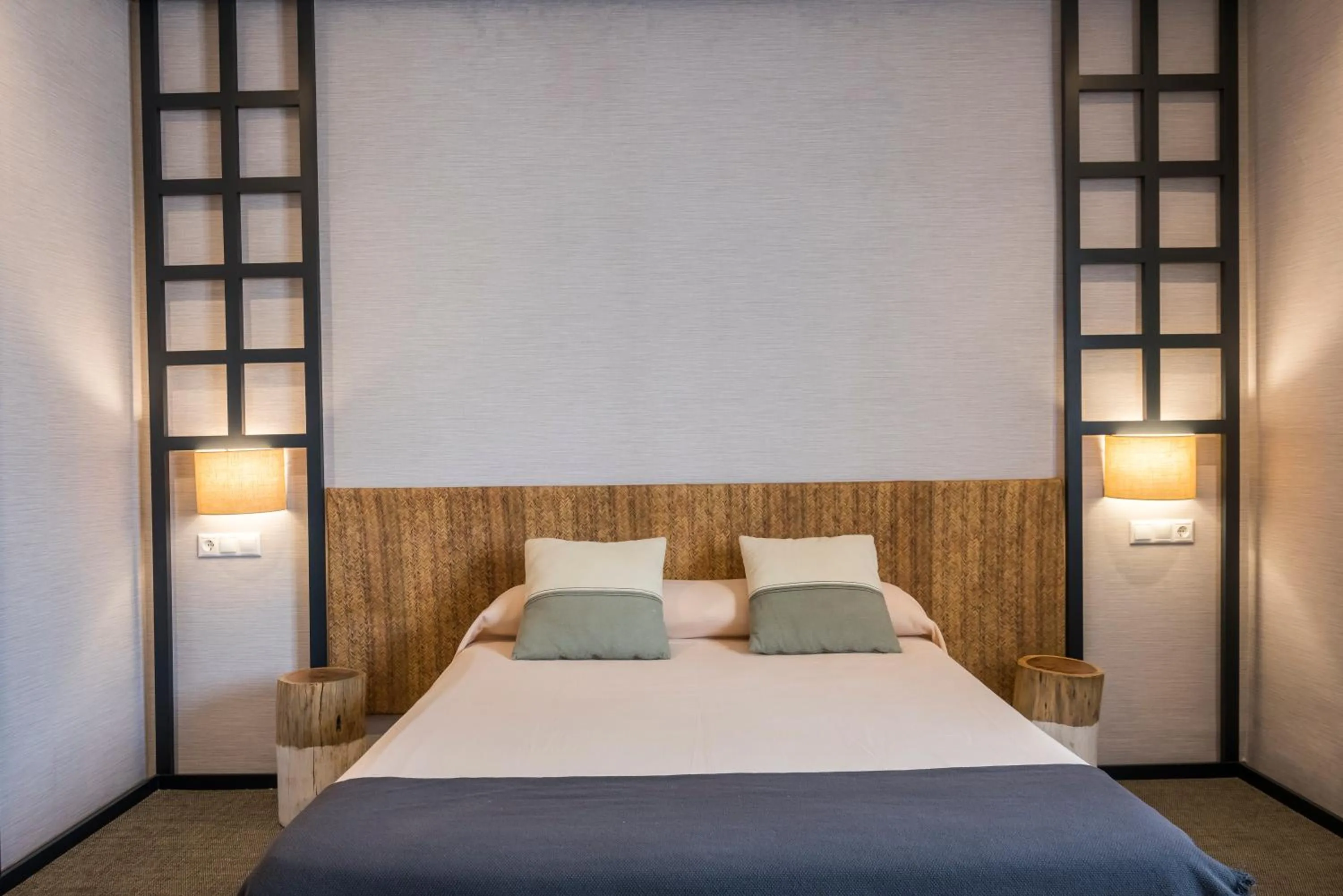 Bed in Hotel El Coto De Quevedo