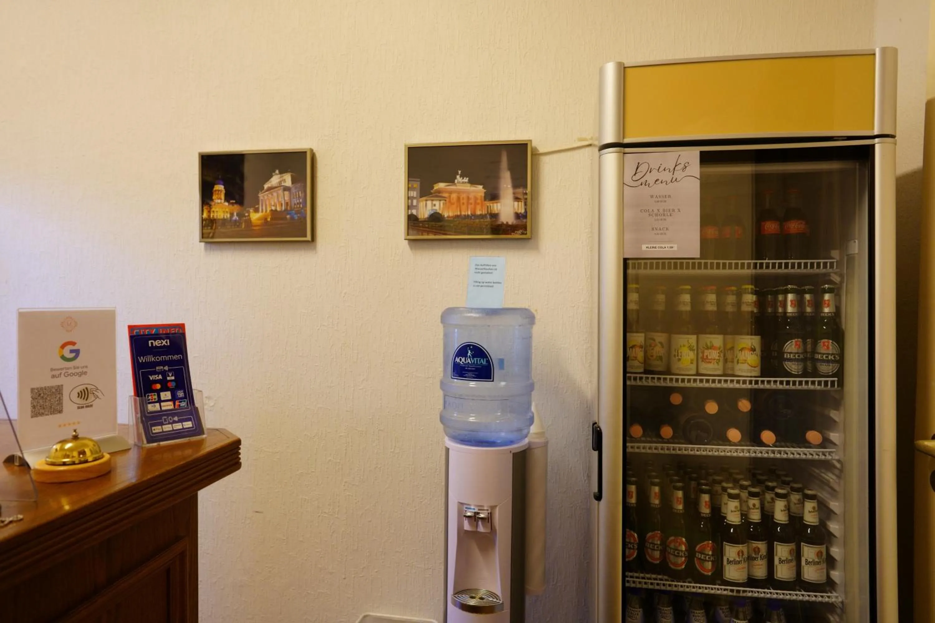 Lobby or reception in Hotel Margrit