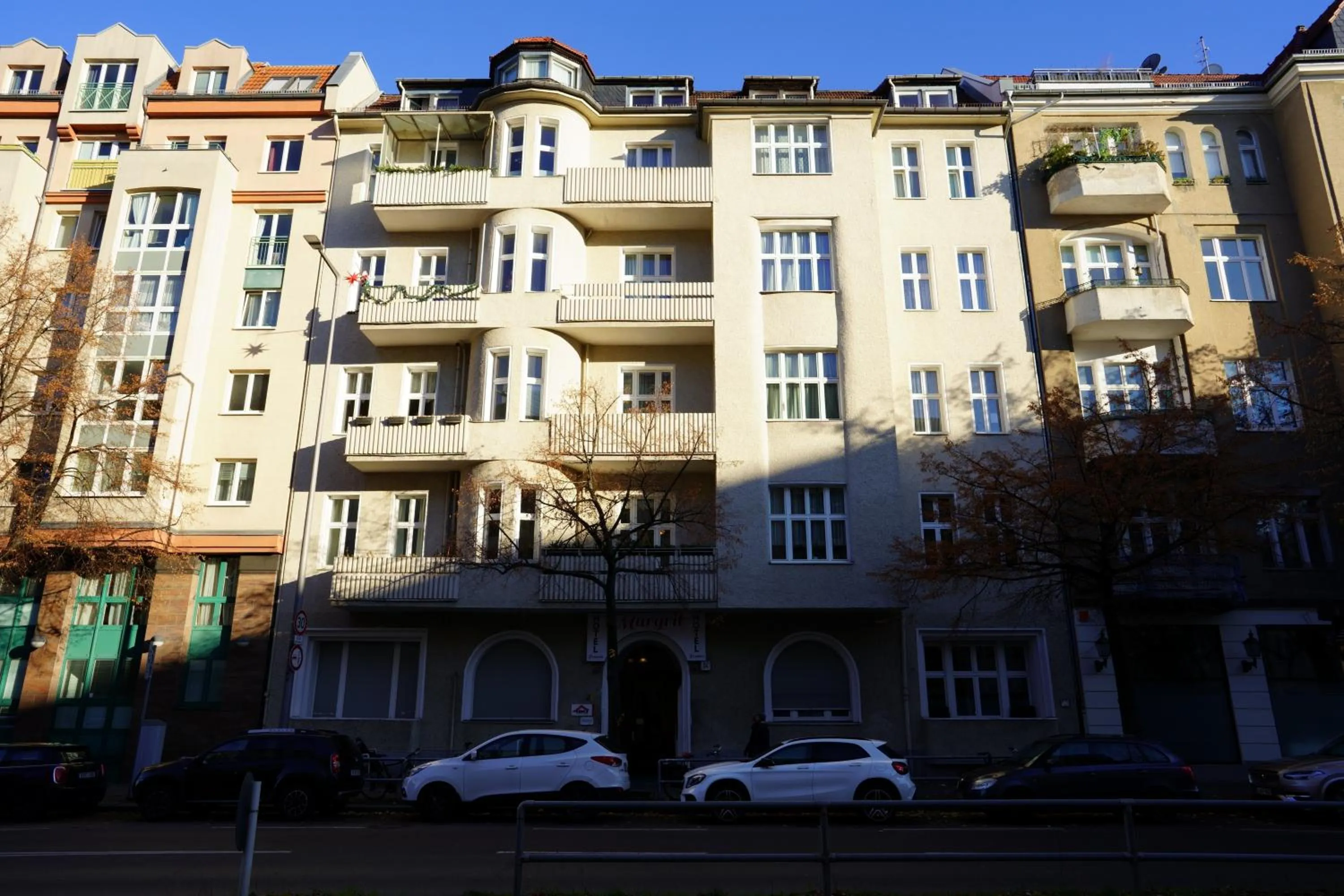 Facade/entrance in Hotel Margrit