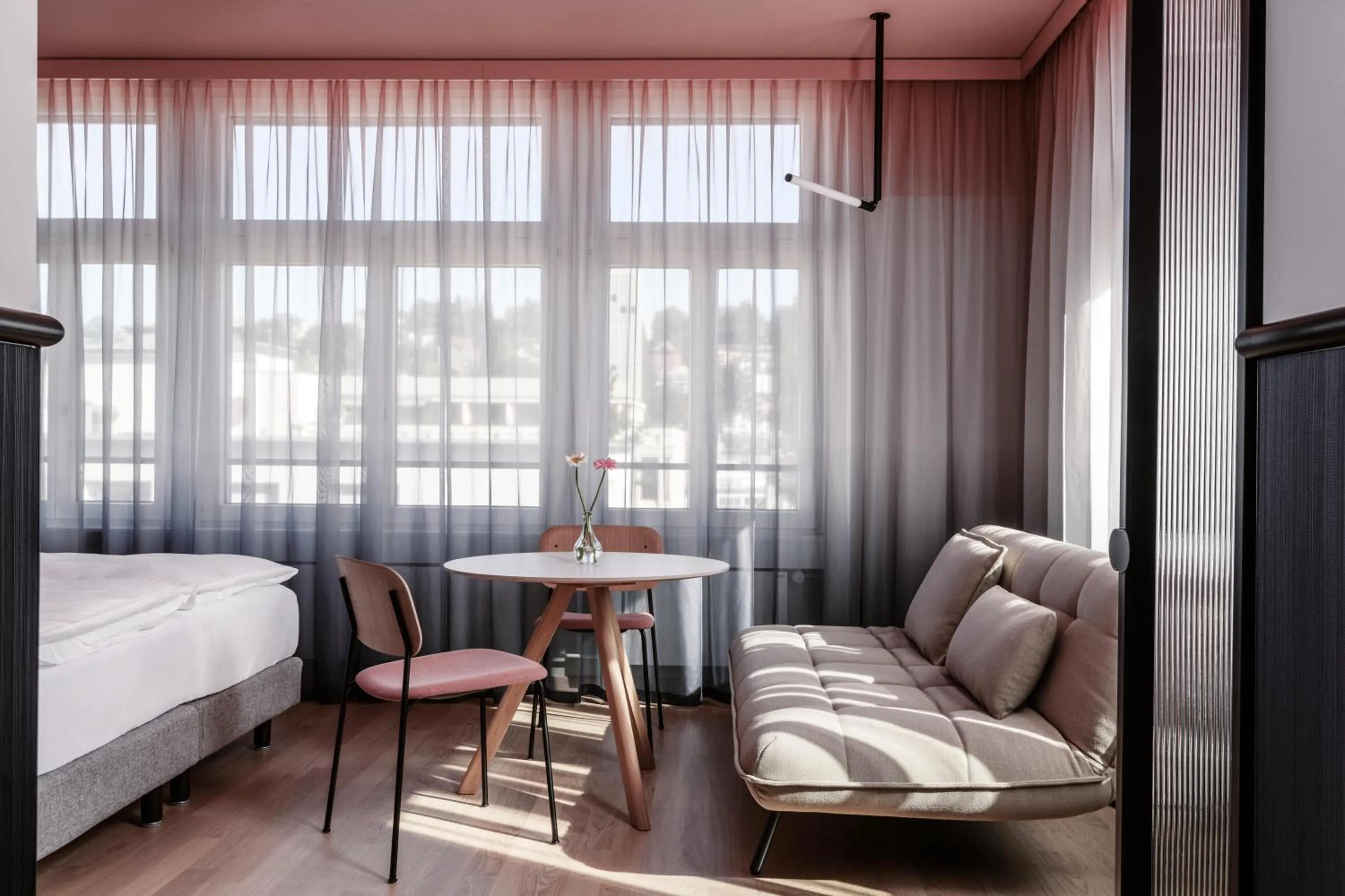 Photo of the whole room, Bed in Sorell Boutique-Hotel City Weissenstein St Gallen