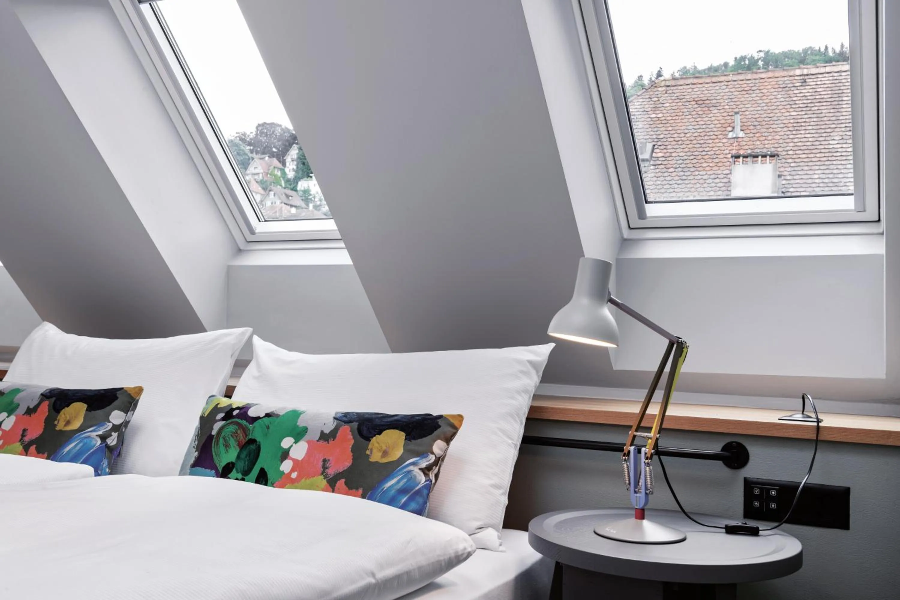 Photo of the whole room, Bed in Sorell Boutique-Hotel City Weissenstein St Gallen