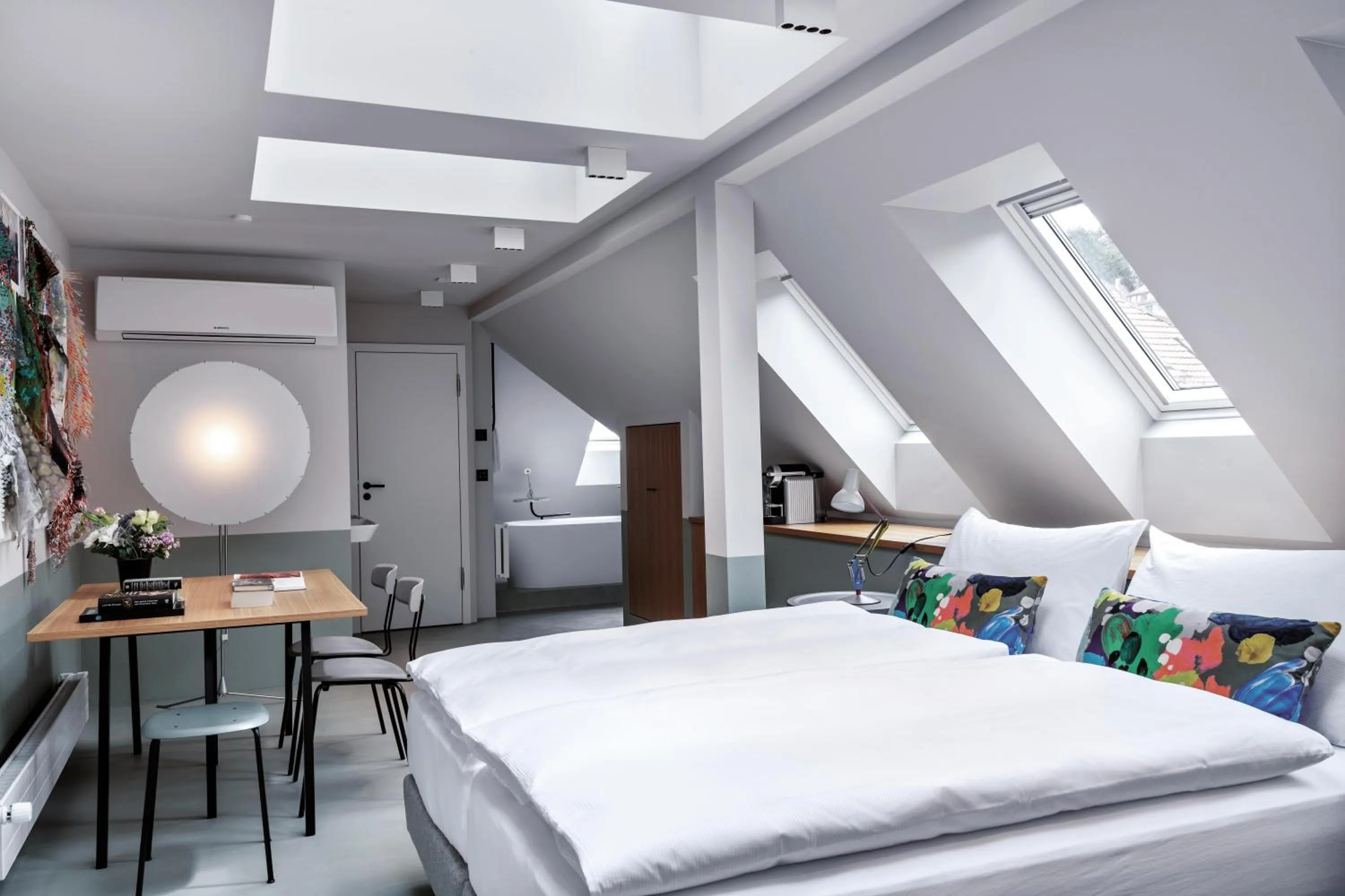 Photo of the whole room, Bed in Sorell Boutique-Hotel City Weissenstein St Gallen