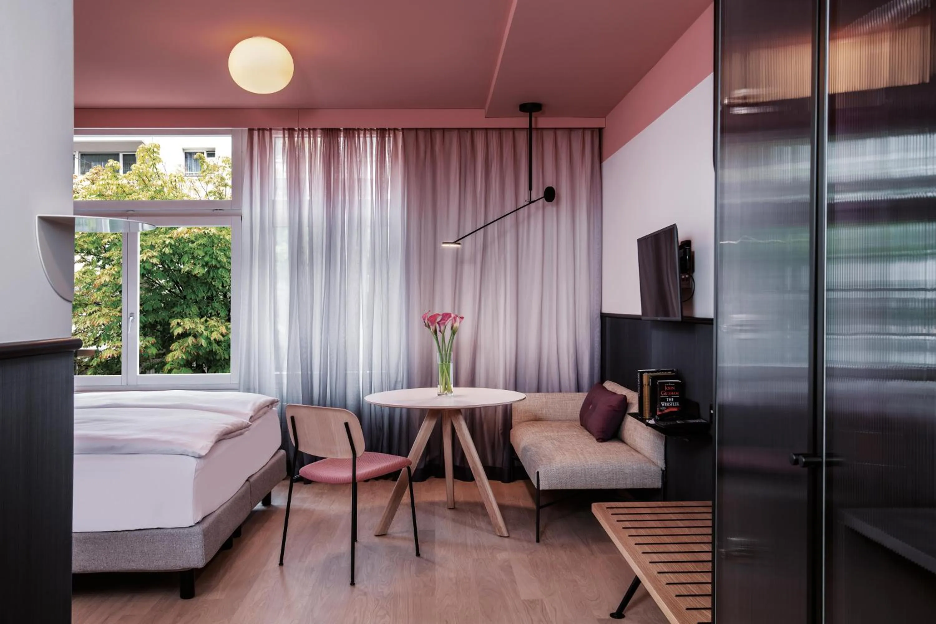 Photo of the whole room, Bed in Sorell Boutique-Hotel City Weissenstein St Gallen