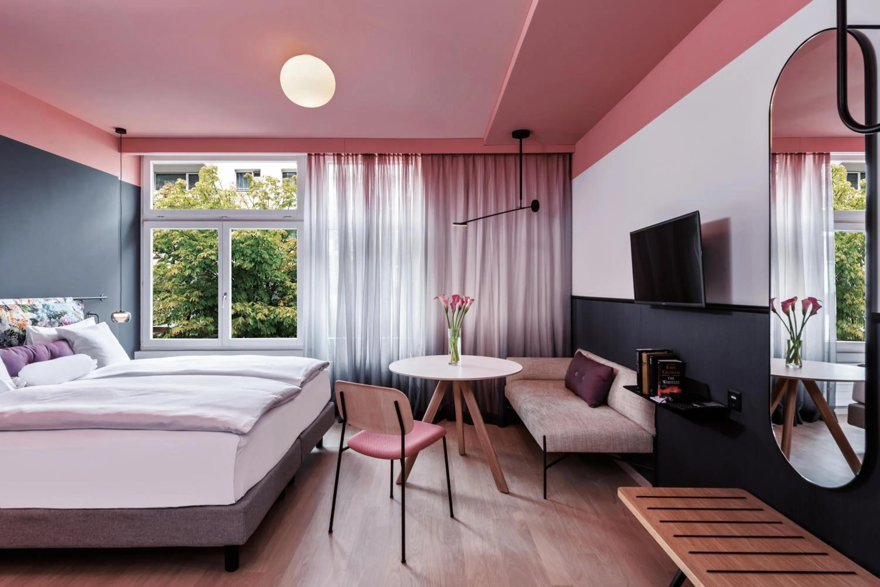 Photo of the whole room, Bed in Sorell Boutique-Hotel City Weissenstein St Gallen