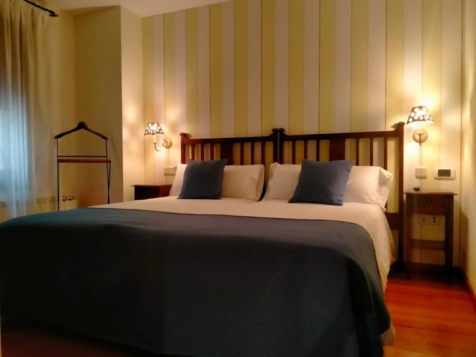 Bed in Hotel Palaterna