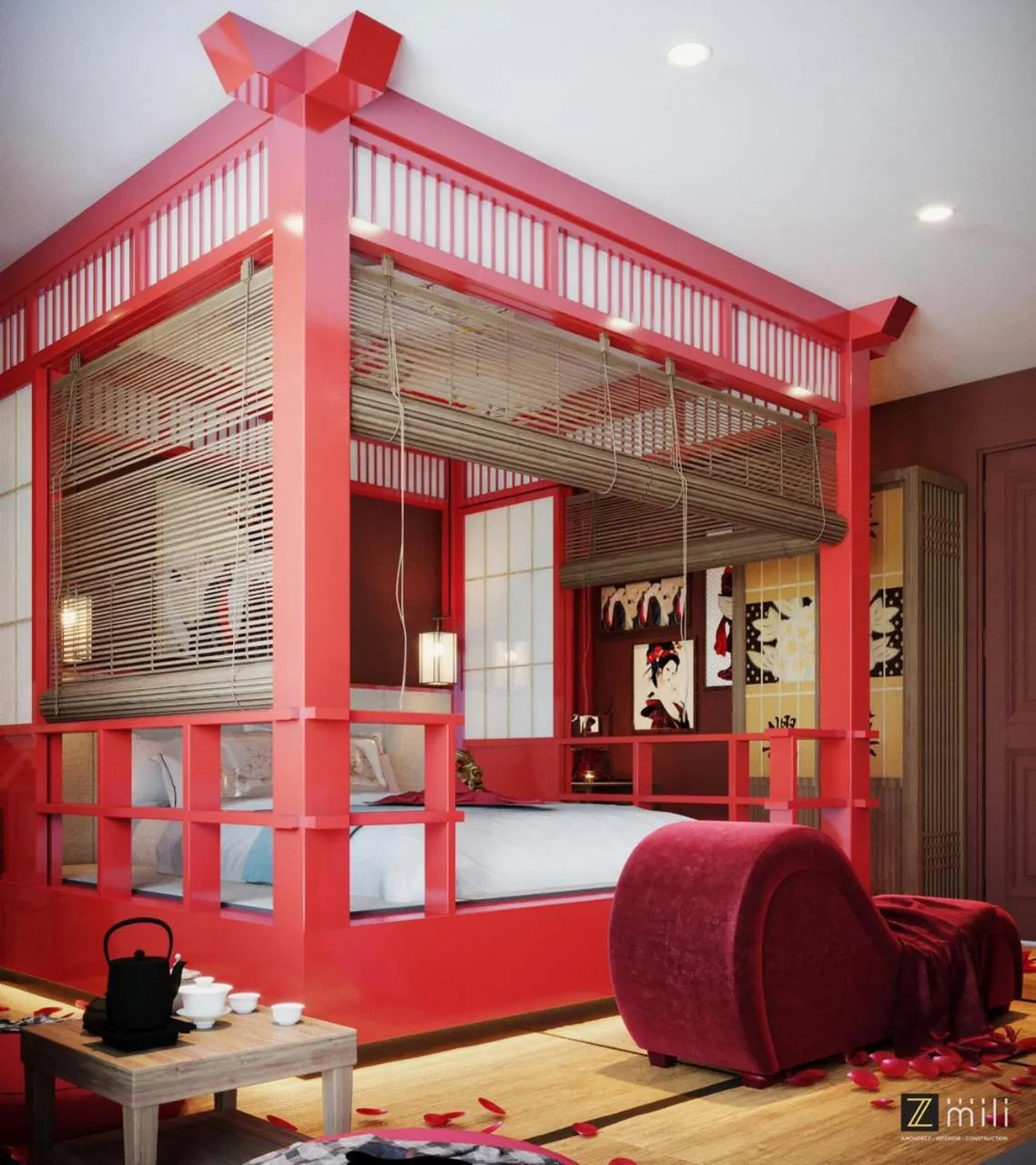 Bed in Zen Hotel Hạ Long