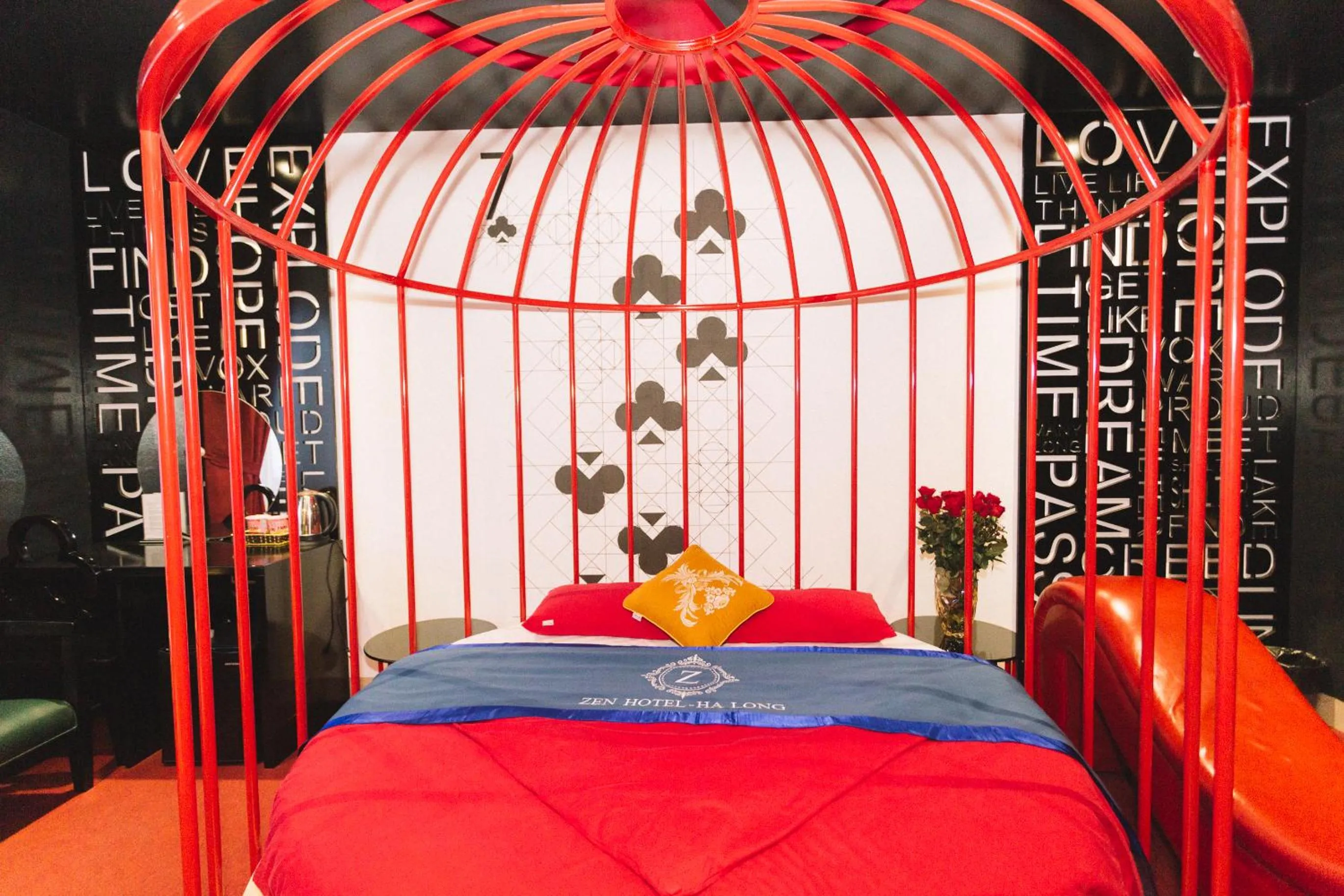 Bed in Zen Hotel Hạ Long