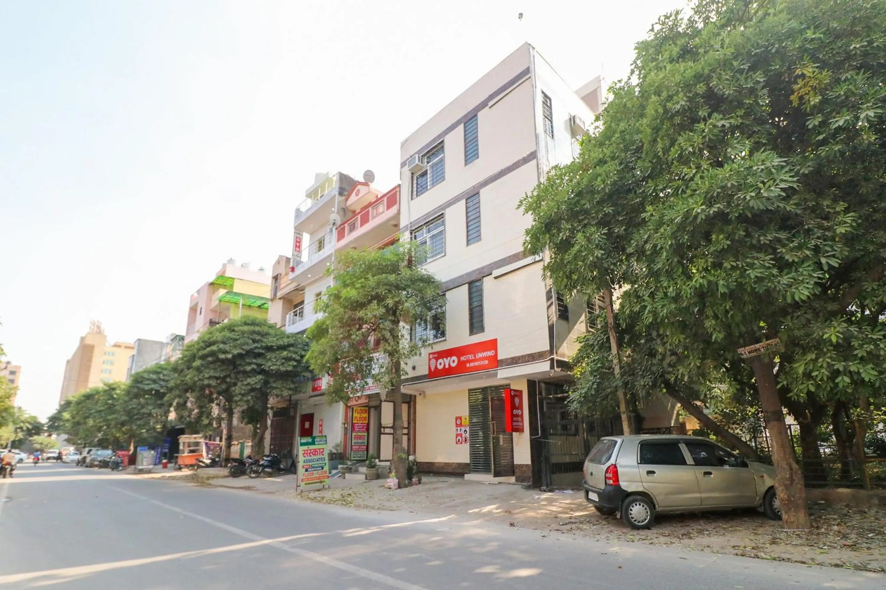 Facade/entrance in Hotel O Unwind