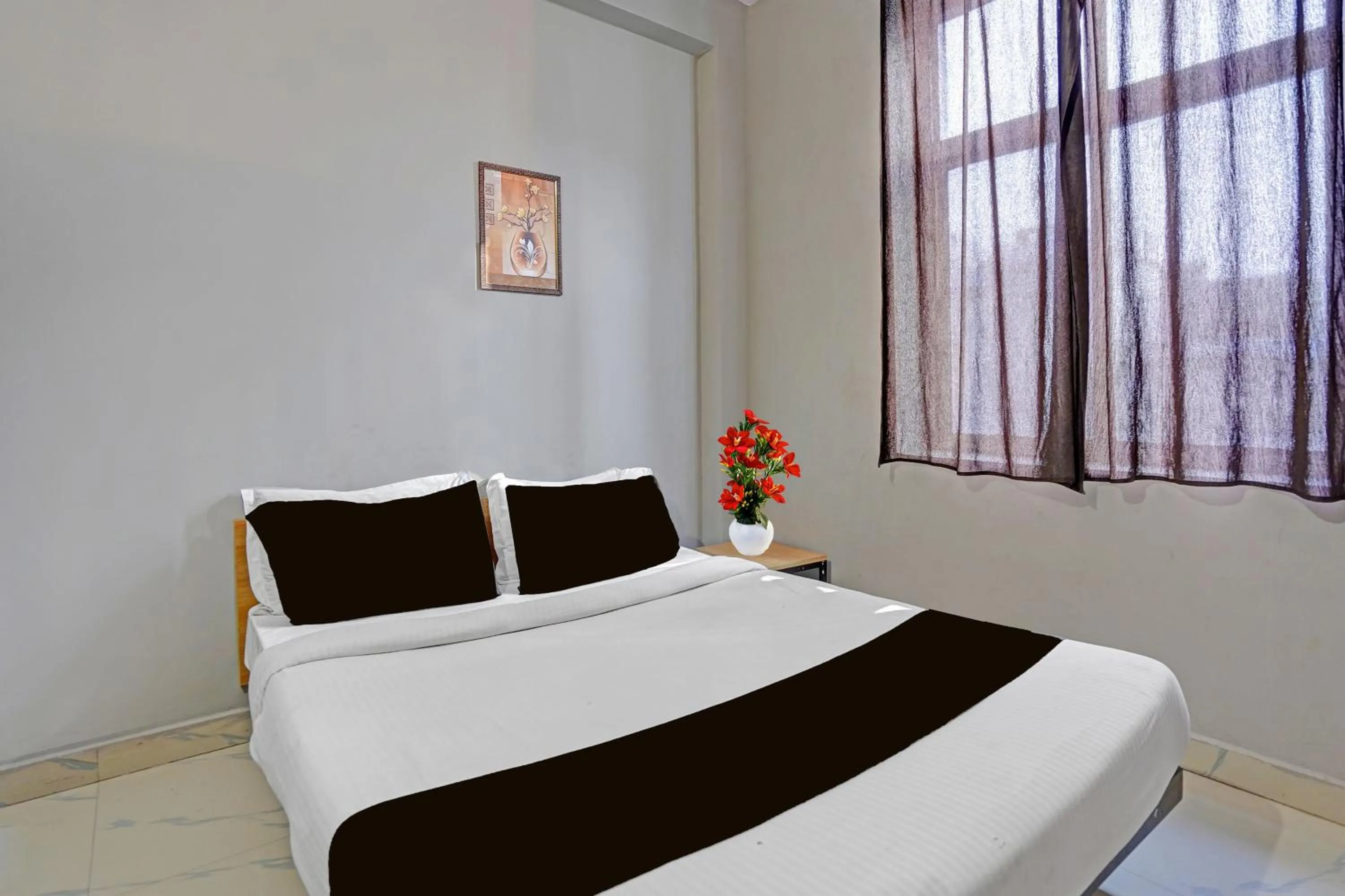Bedroom, Bed in Super Hotel O AG Colony Park Patna Formerly Capital Pearl