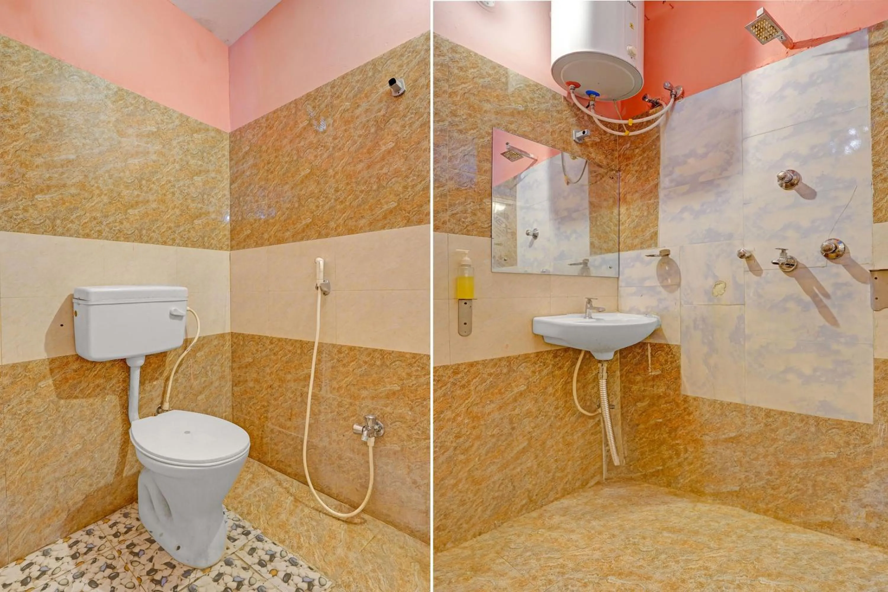 Bathroom in Super Hotel O AG Colony Park Patna Formerly Capital Pearl