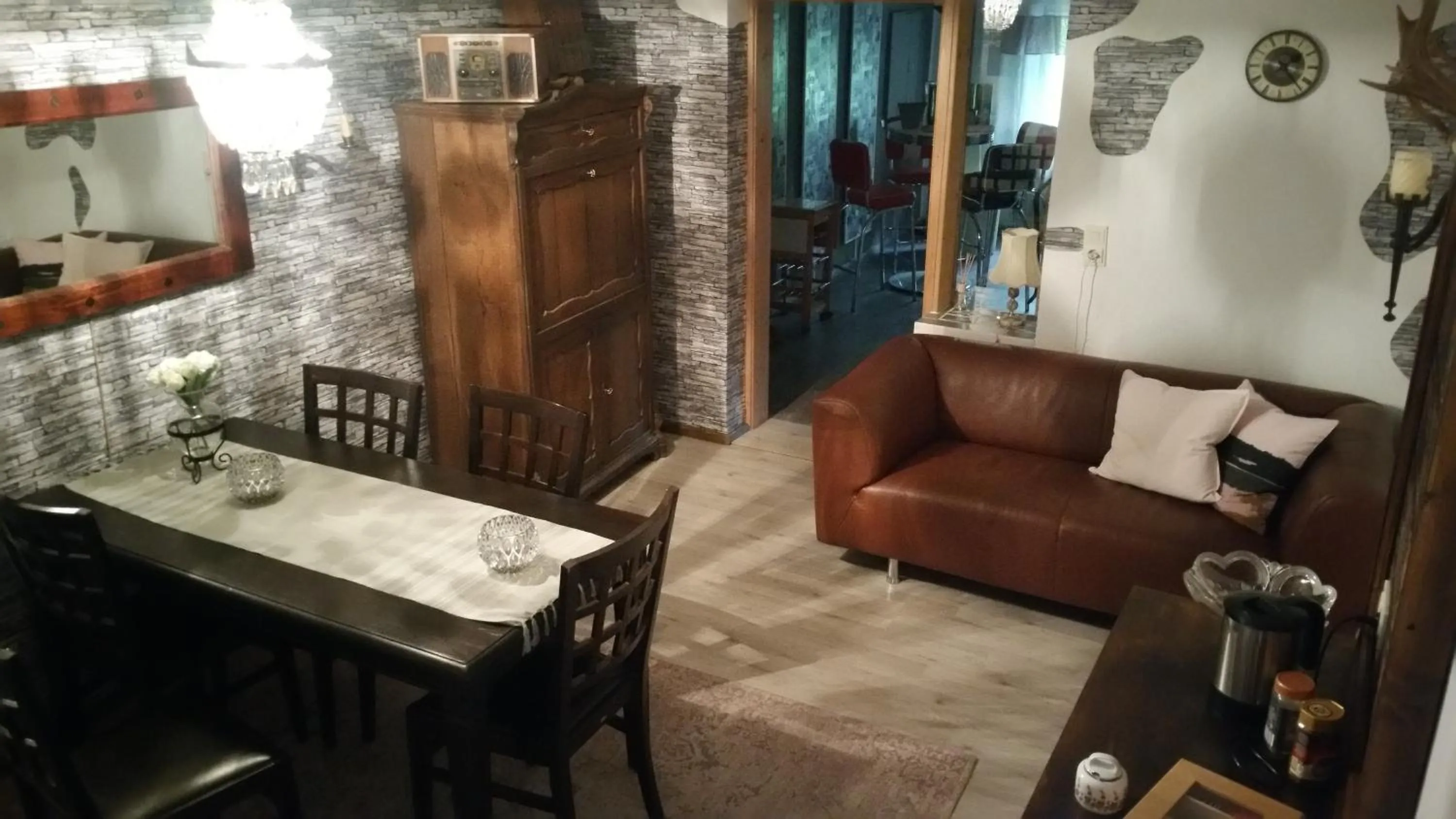 Seating area in Edel Weiss Gästezimmer