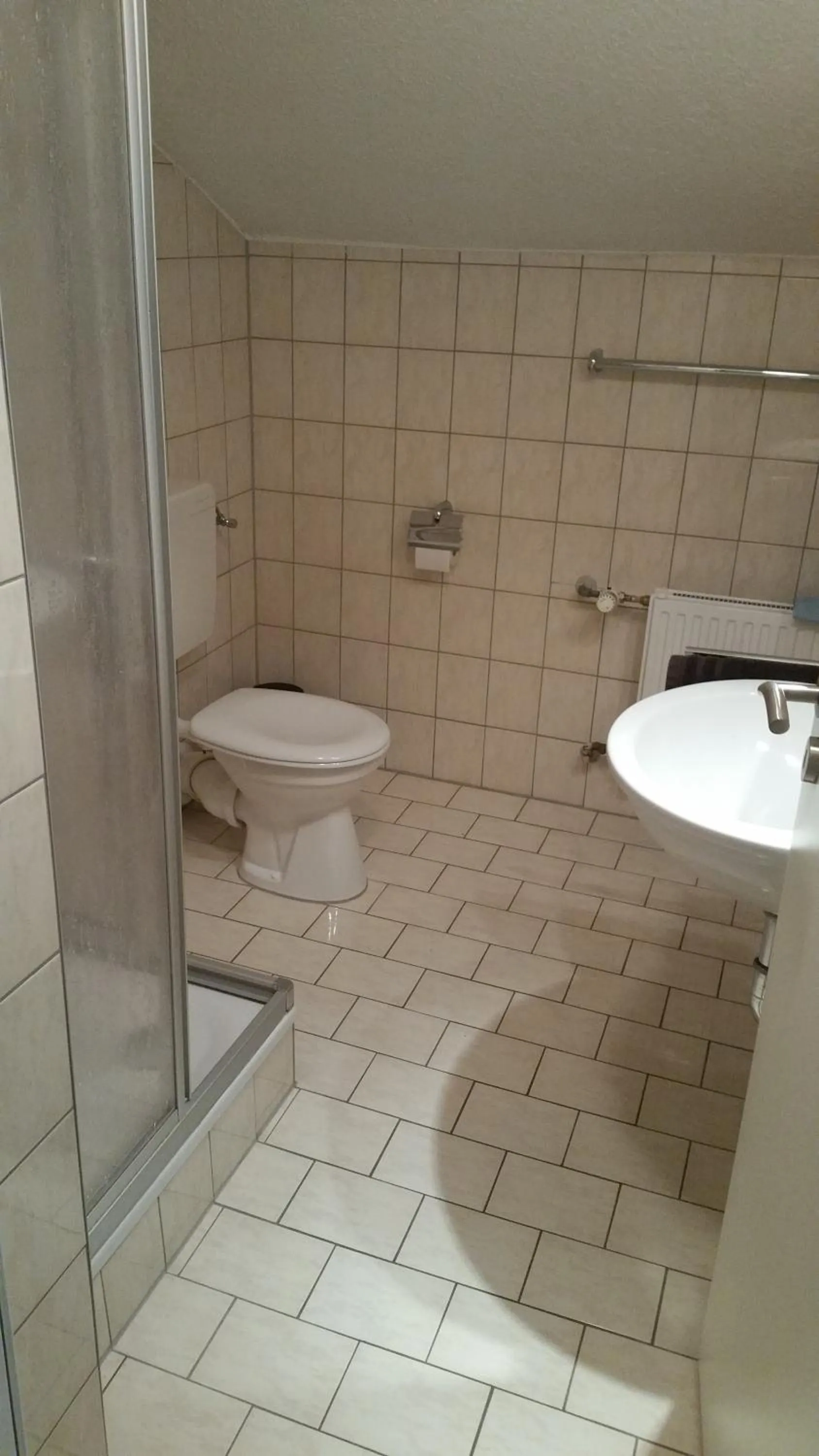 Bathroom in Edel Weiss Gästezimmer