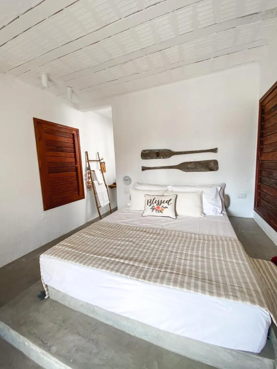 Bed in Villa Siriguela