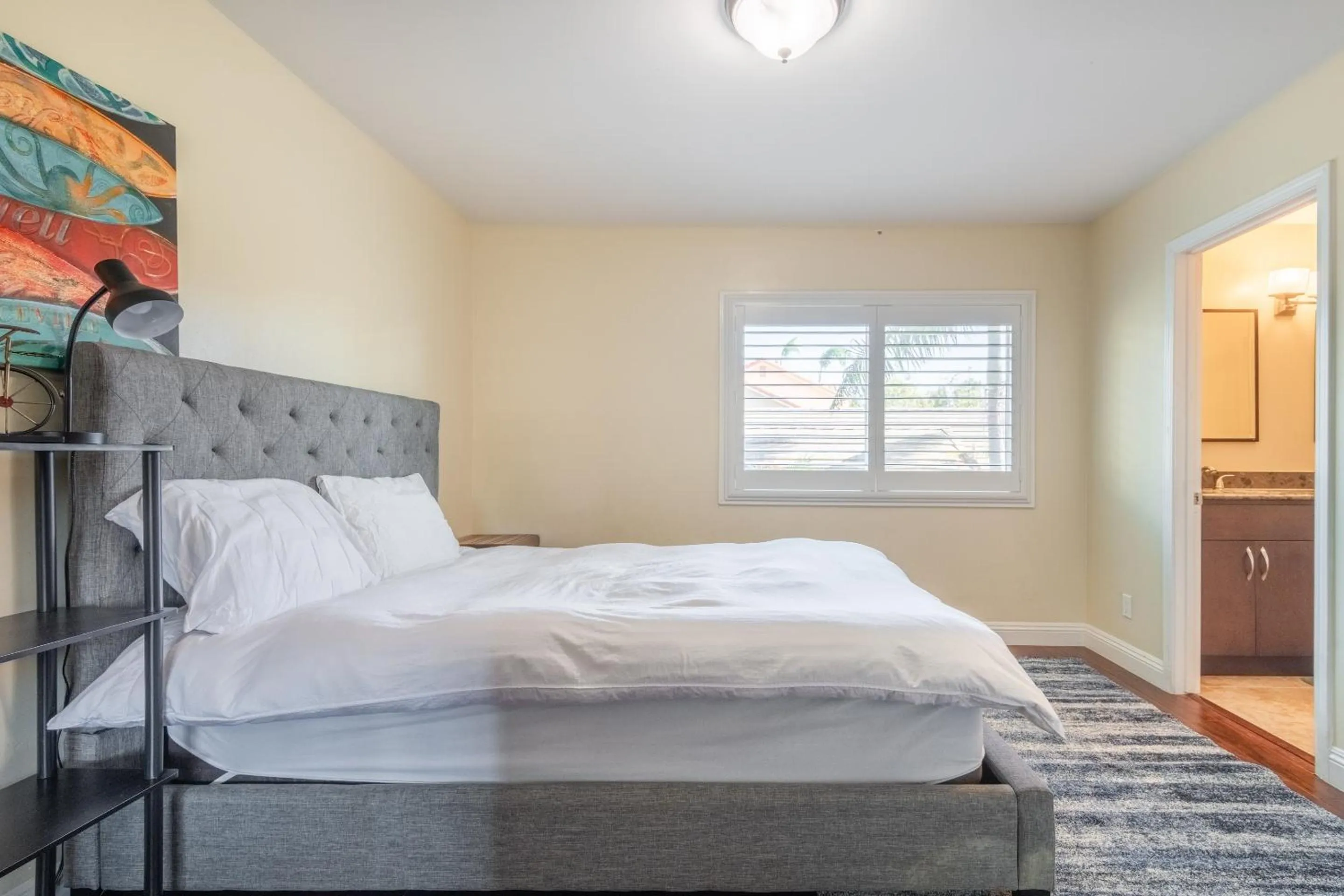 Bed in Luxury San Diego House, Beach, Pool & Pet-Friendly