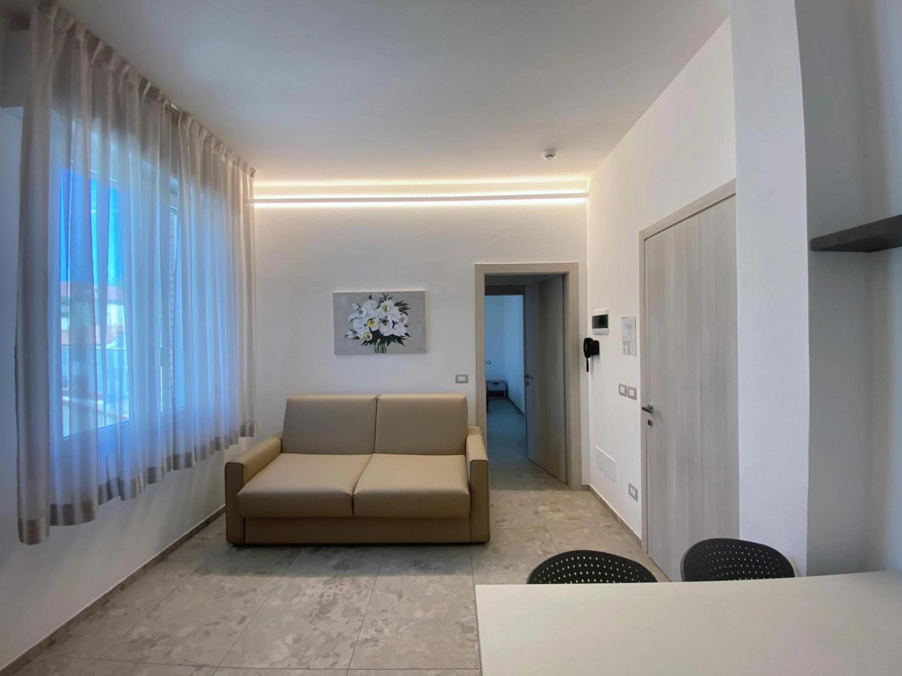 Bed in Hotel Residence Ponente