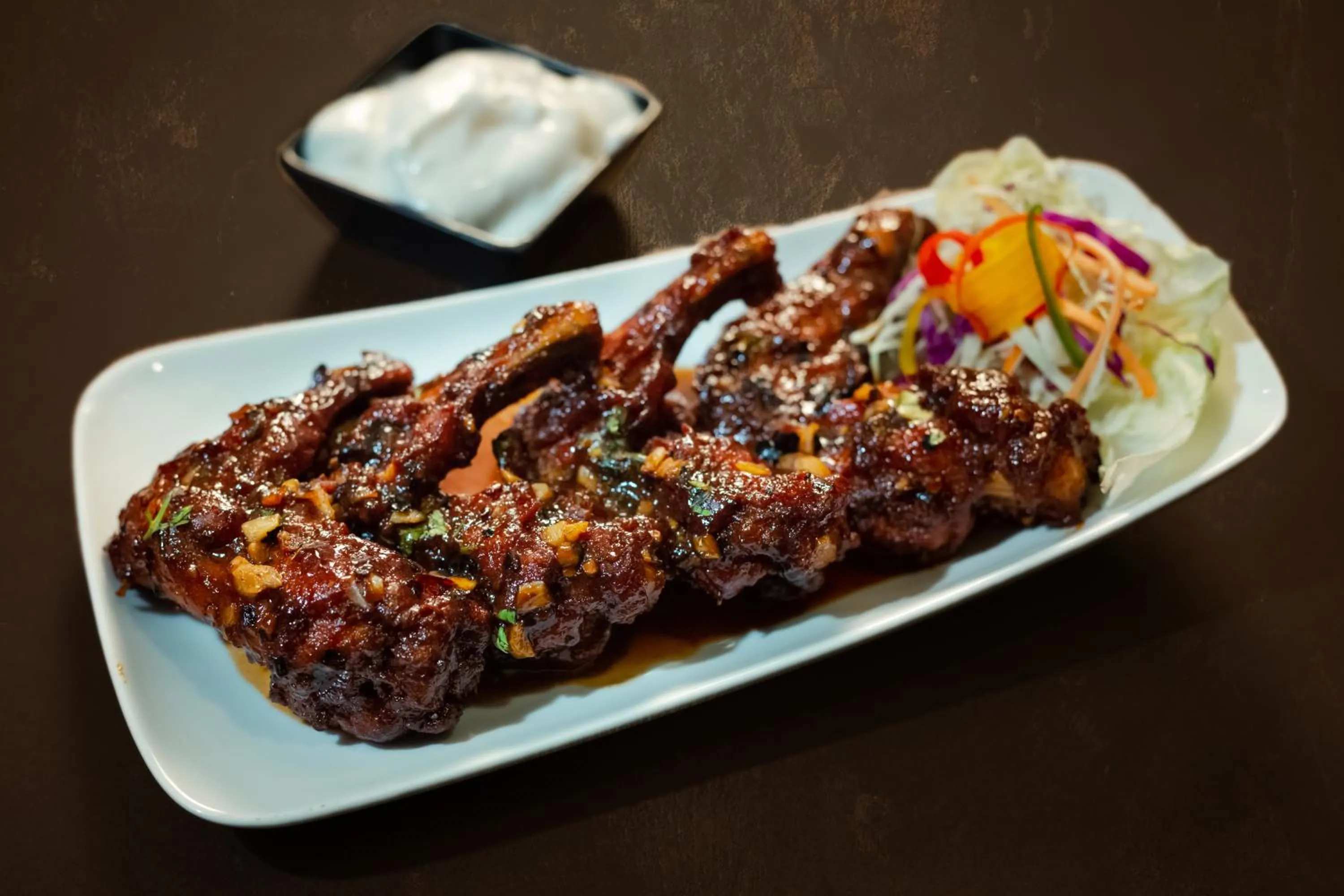 Food close-up in Hotel Vdara