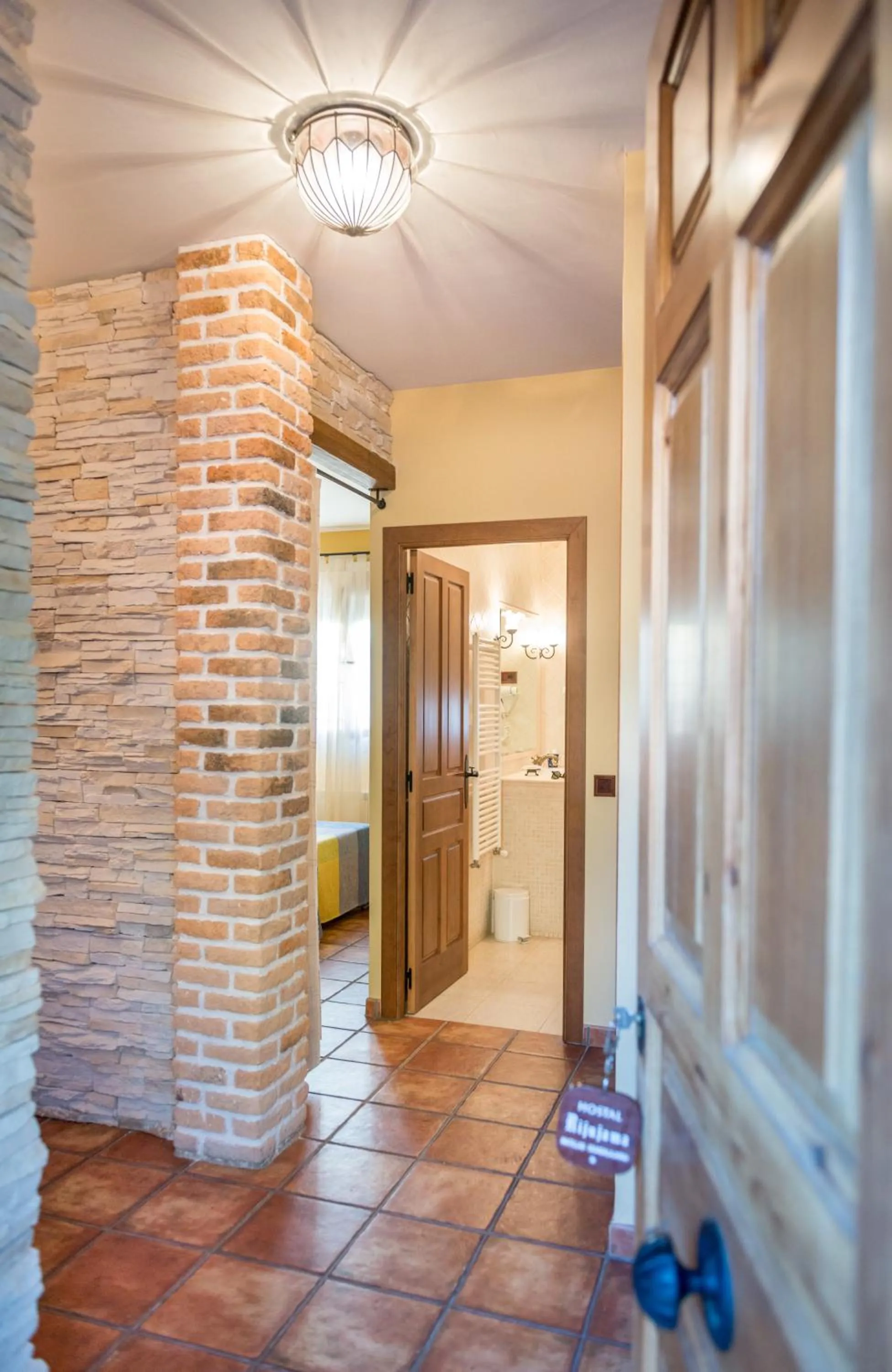 Decorative detail in Hostal Restaurante Rijujama