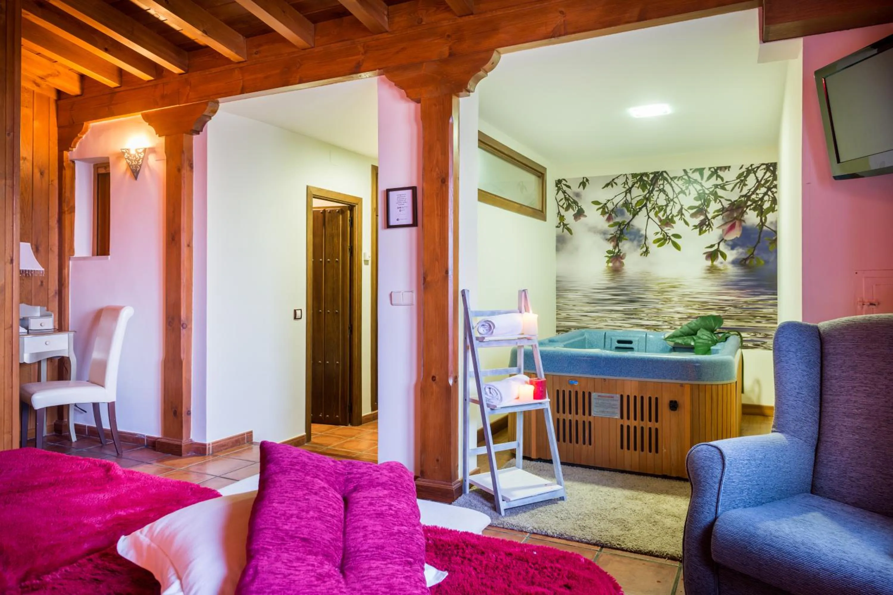 Hot Tub in Hostal Restaurante Rijujama