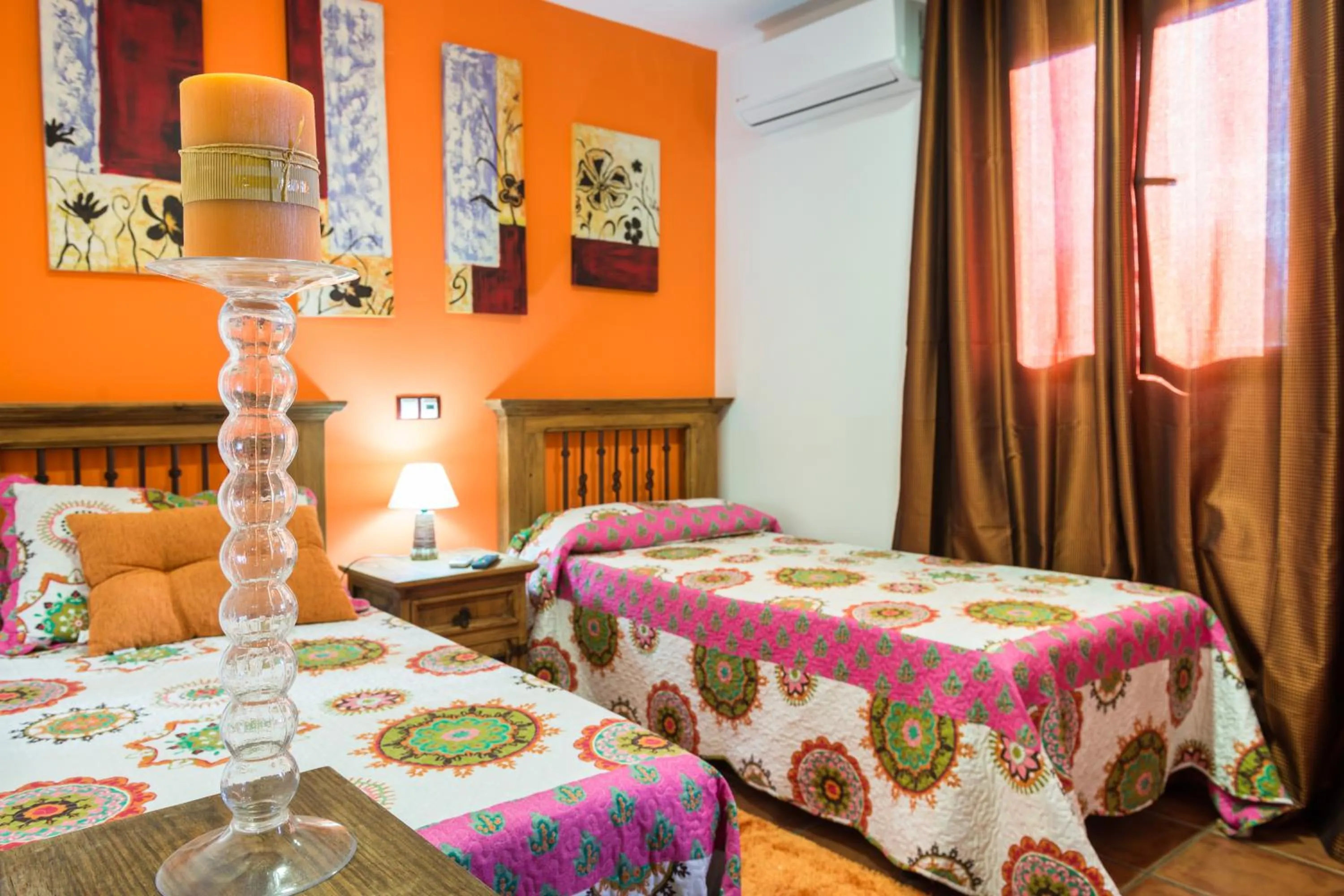 Bedroom, Bed in Hostal Restaurante Rijujama