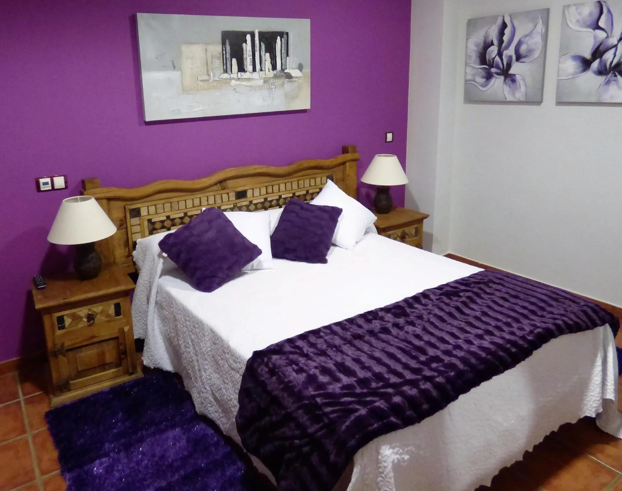 Bedroom, Bed in Hostal Restaurante Rijujama