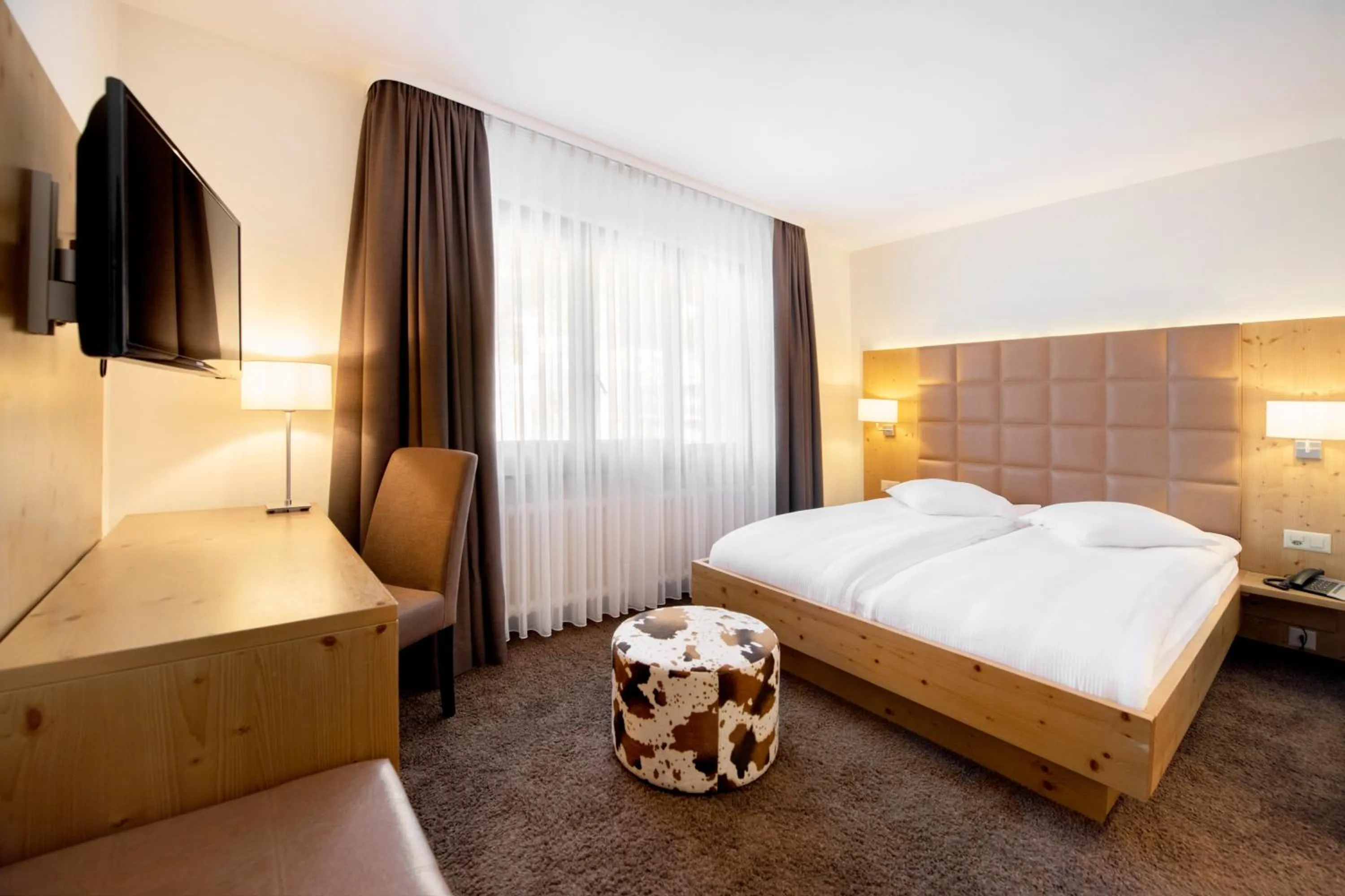 Bed in Hotel Olympic - Montana Center