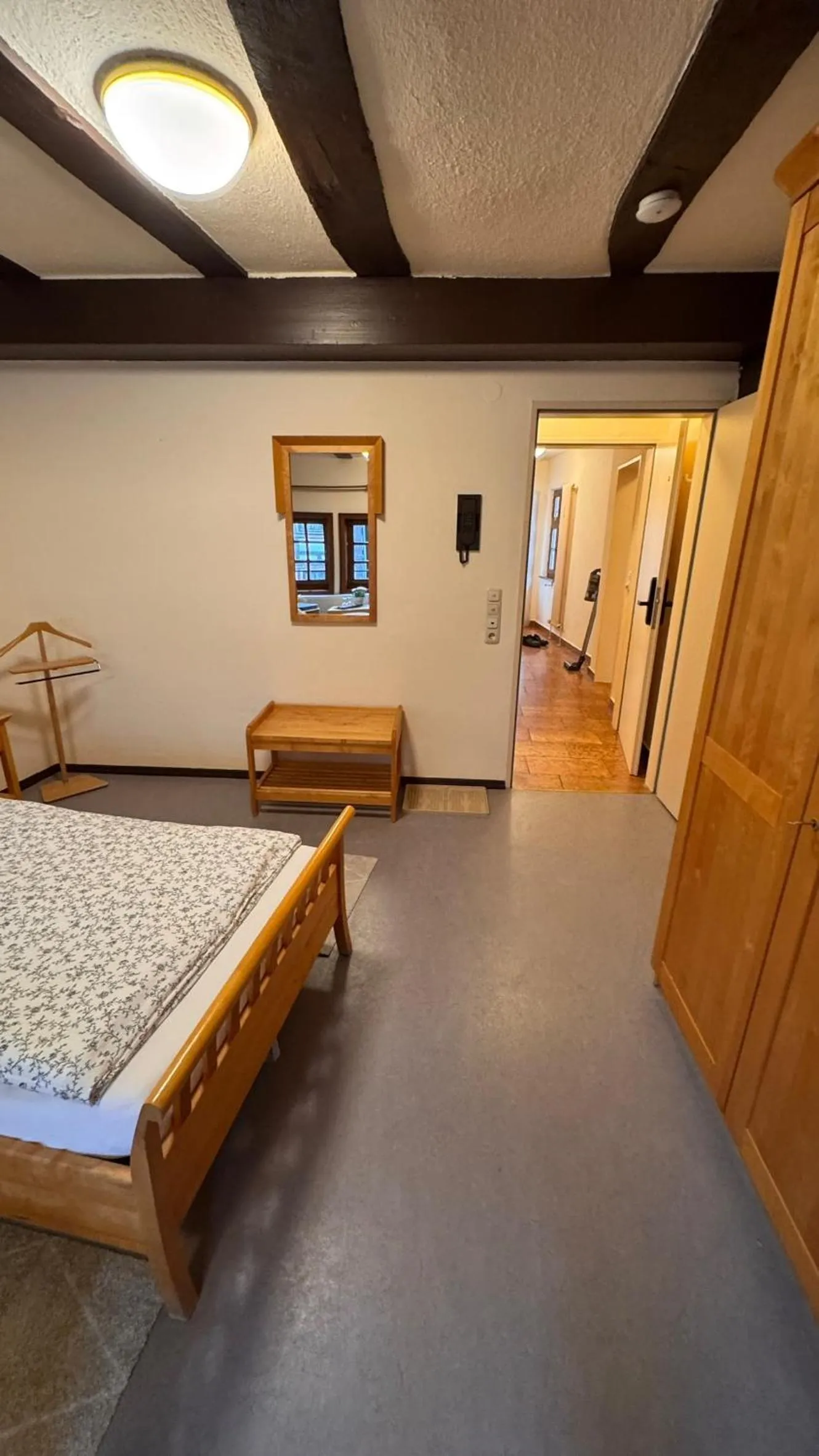 Bed in Hotel im Hochzeitshaus