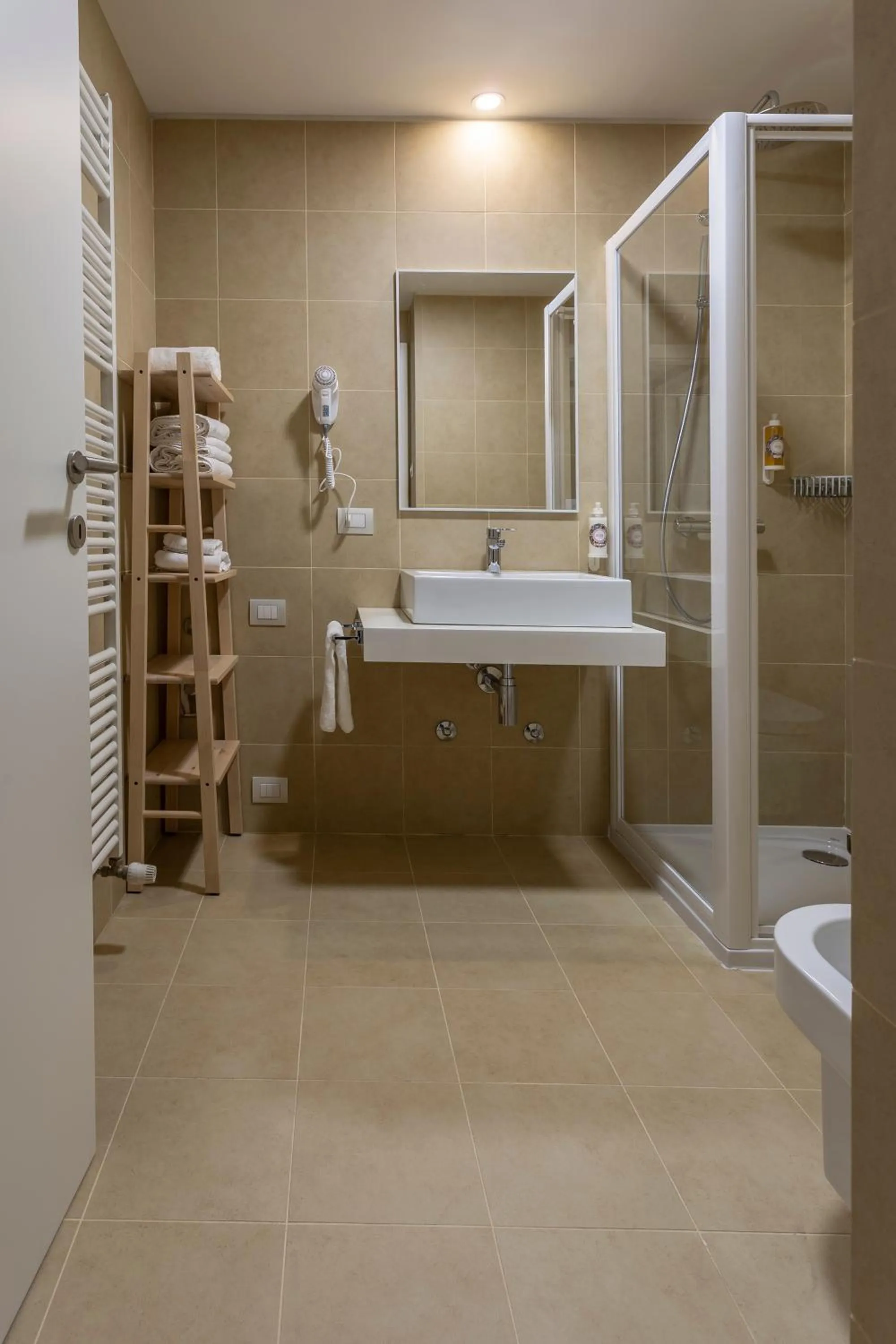 Shower in Habitat Guest House