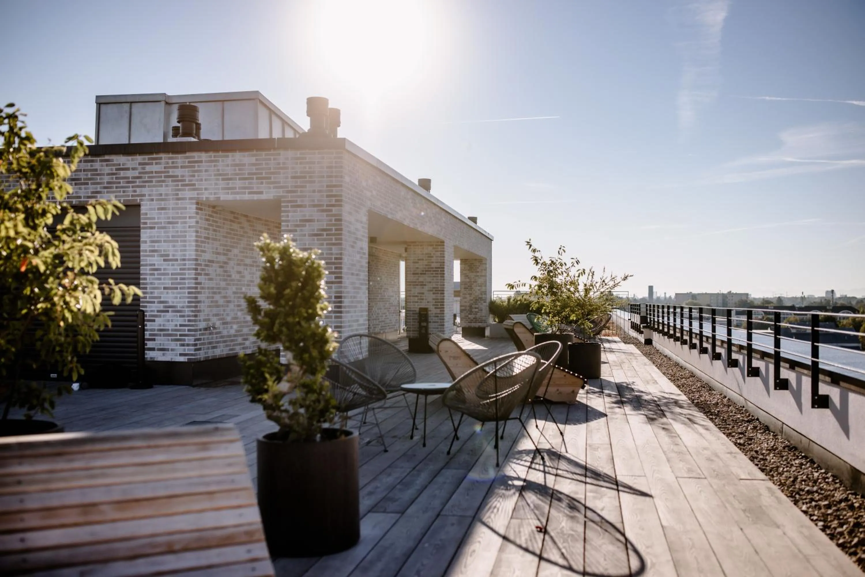 Balcony/Terrace in THE FLAG Meiller Gärten
