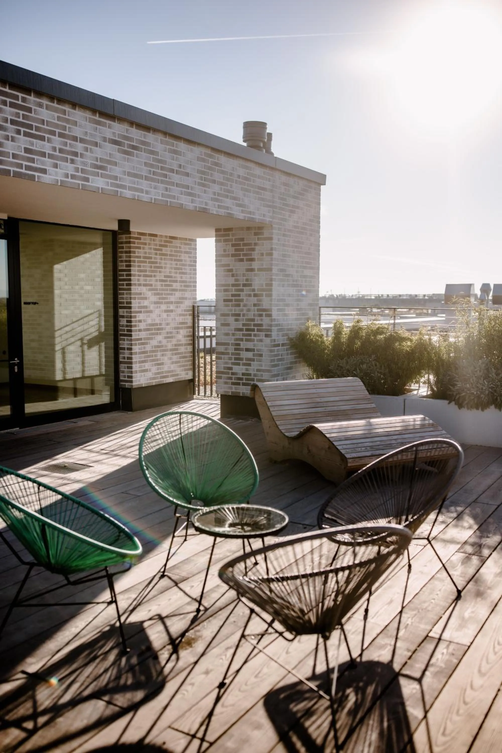 Balcony/Terrace in THE FLAG Meiller Gärten