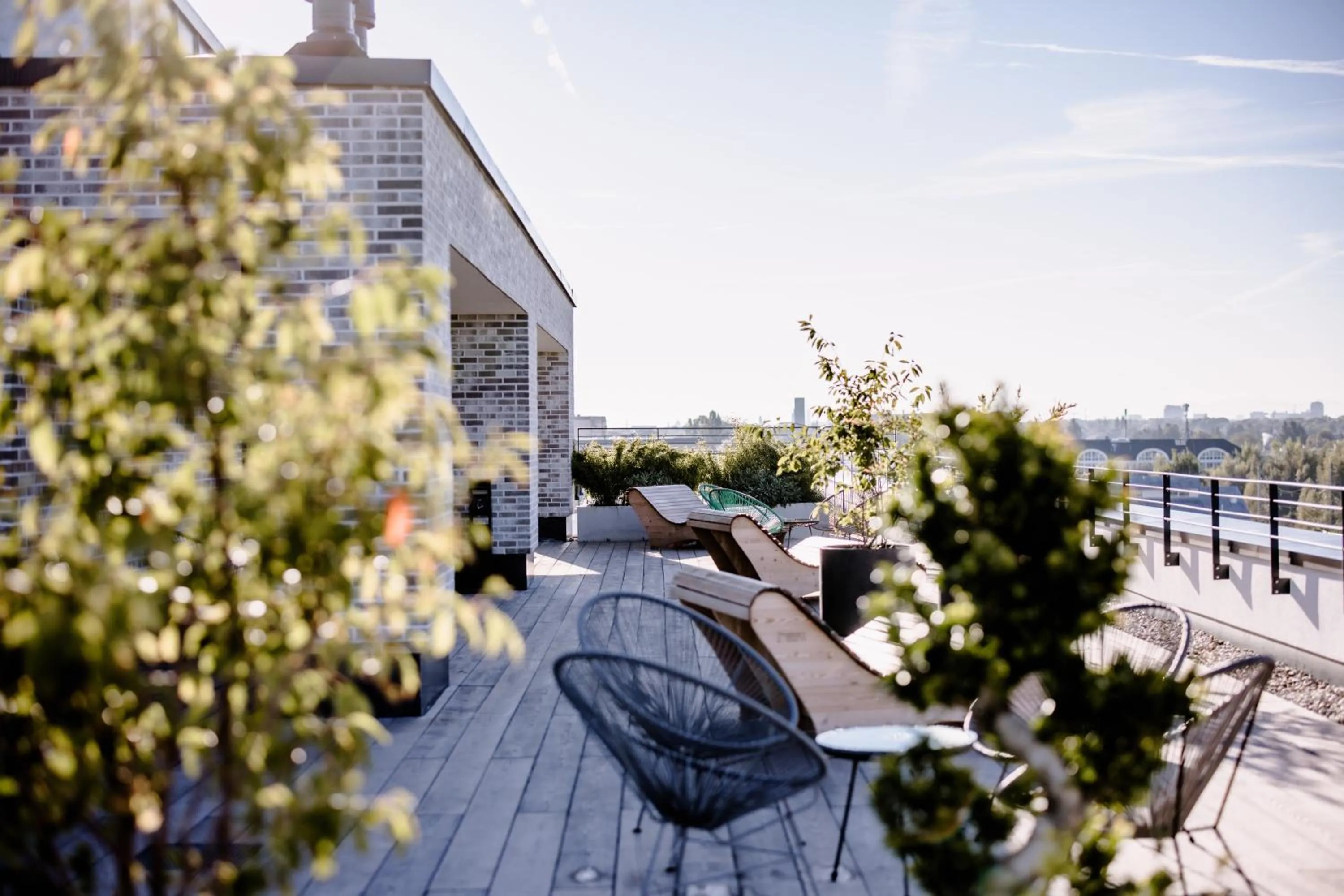 Balcony/Terrace in THE FLAG Meiller Gärten