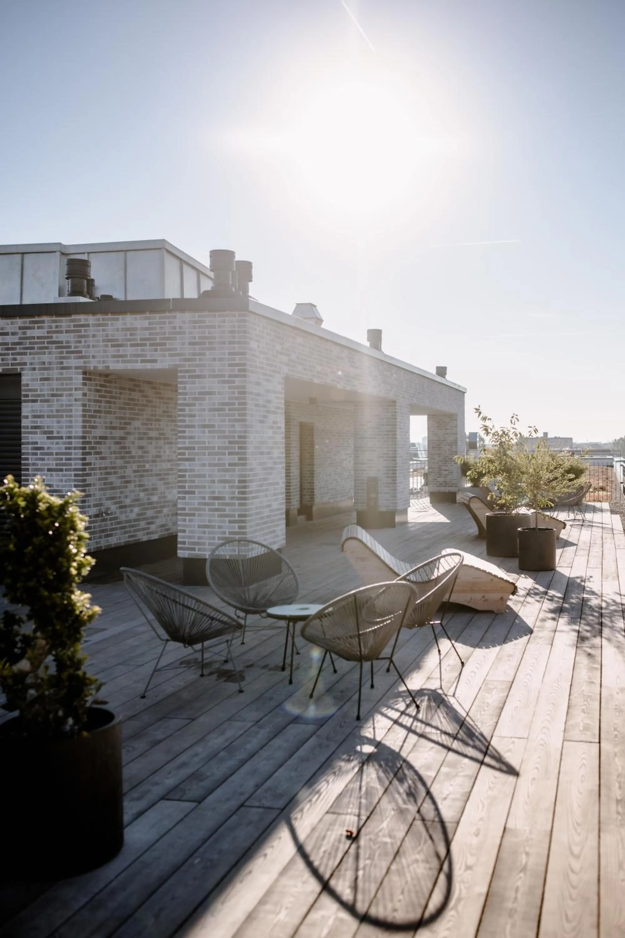 Balcony/Terrace in THE FLAG Meiller Gärten