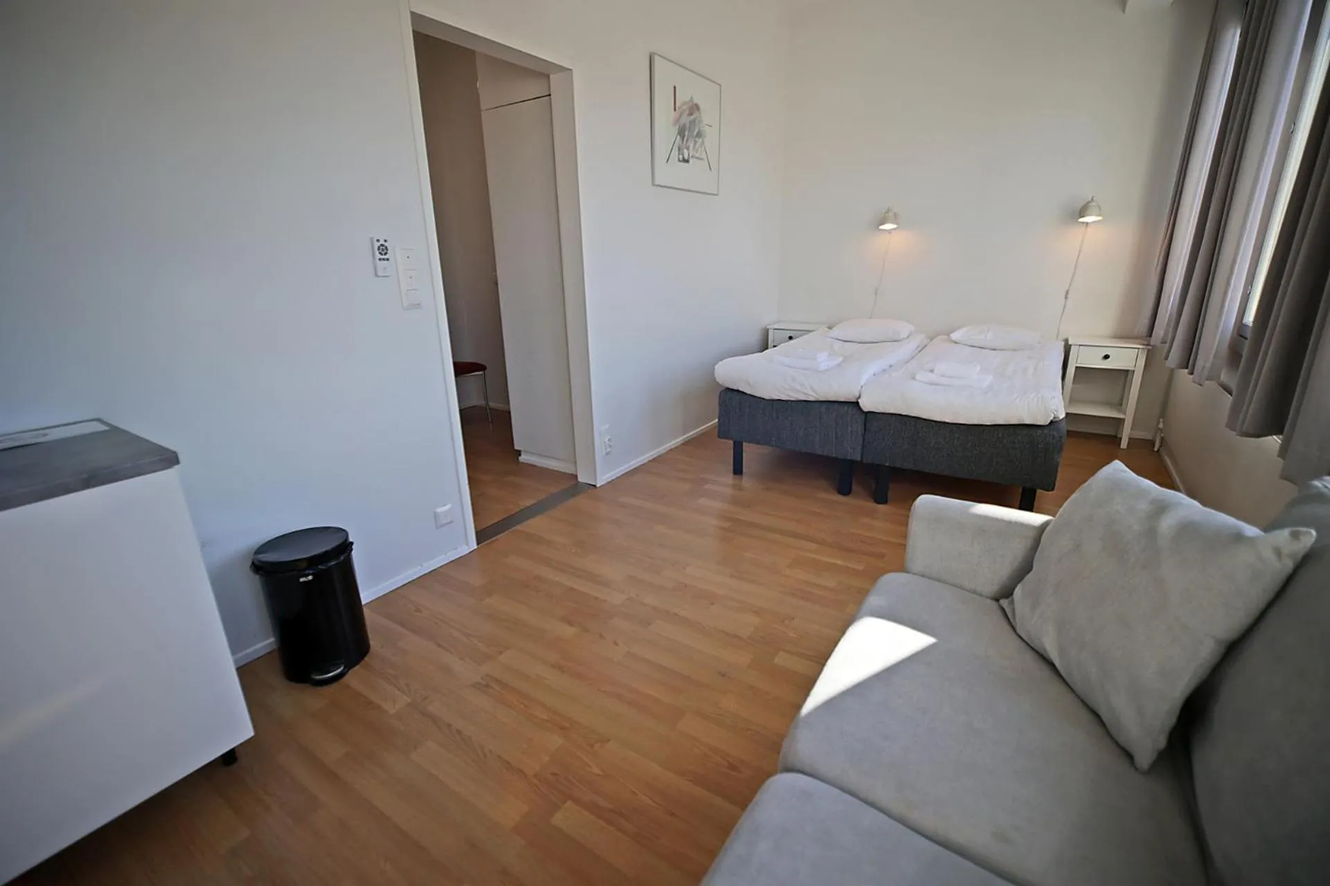 Bedroom, Bed in Hotelli Kerava