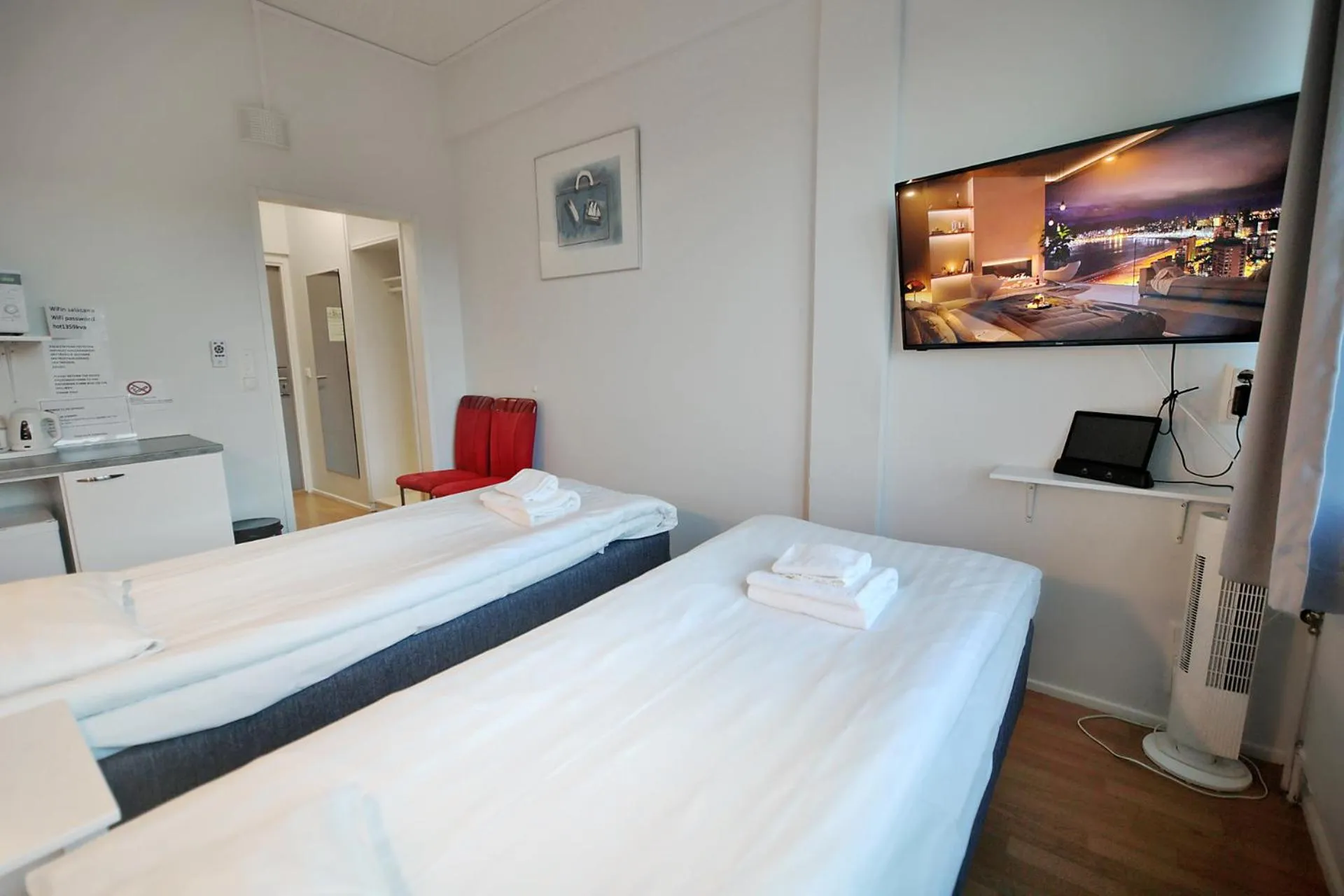 TV and multimedia, Bed in Hotelli Kerava