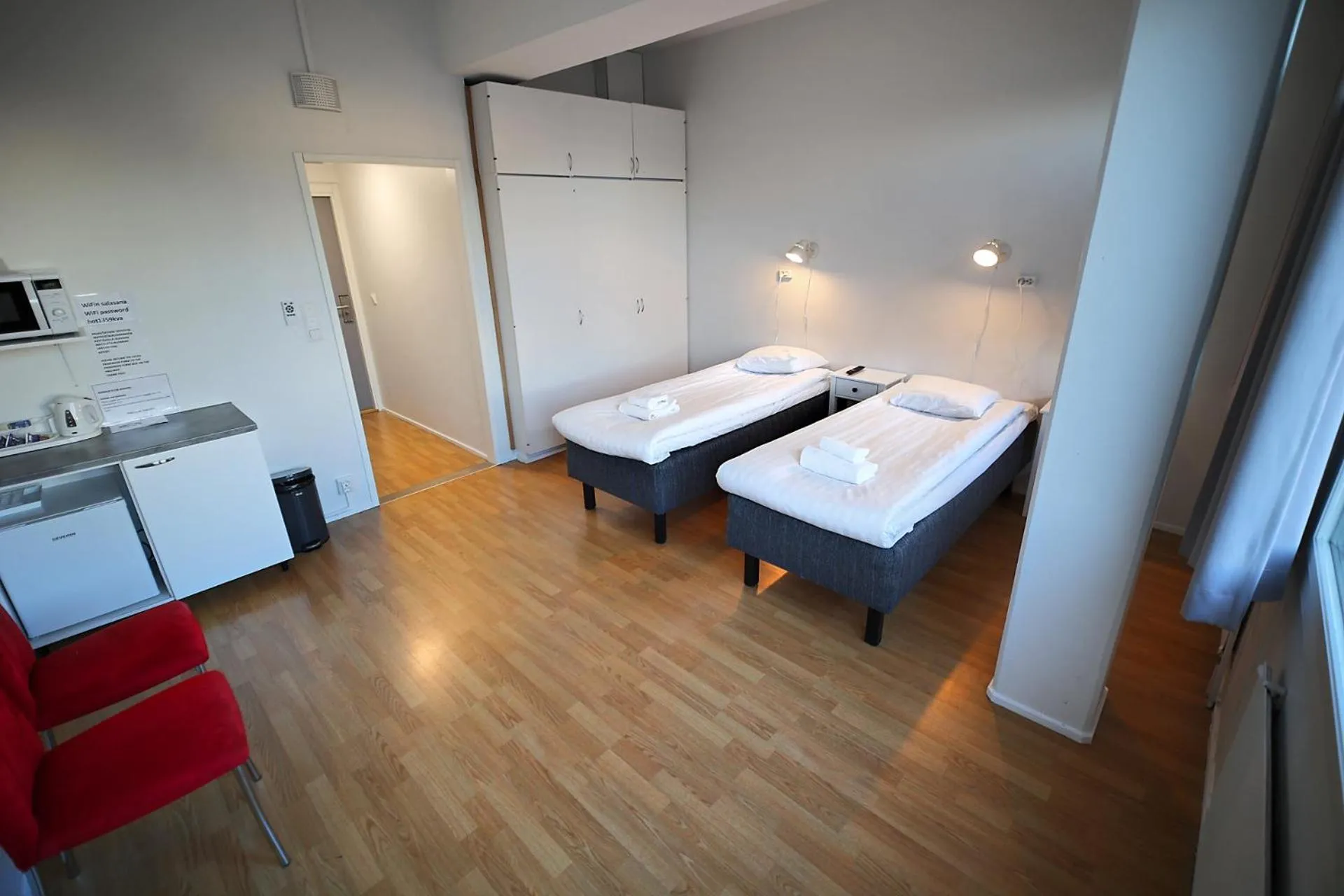 Bedroom, Bed in Hotelli Kerava