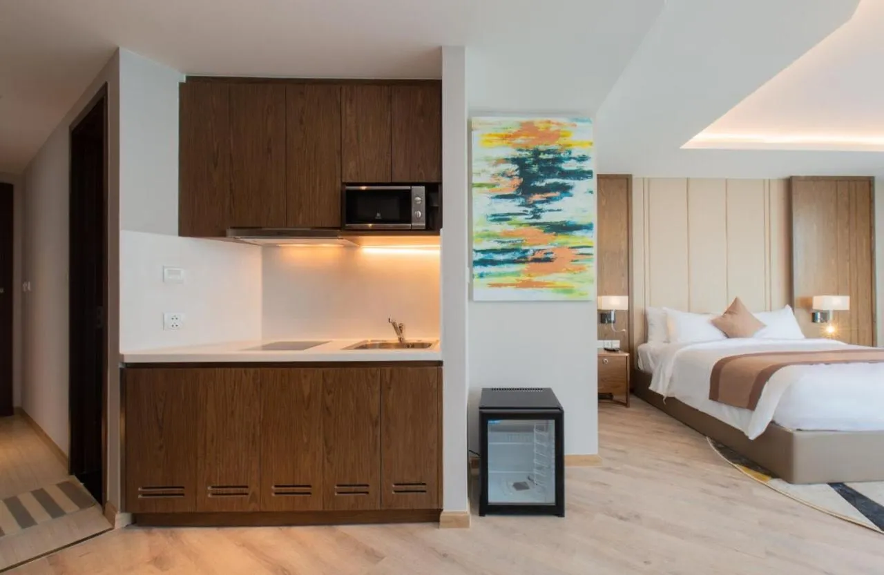 Kitchen or kitchenette in Aura Panorama Nha Trang