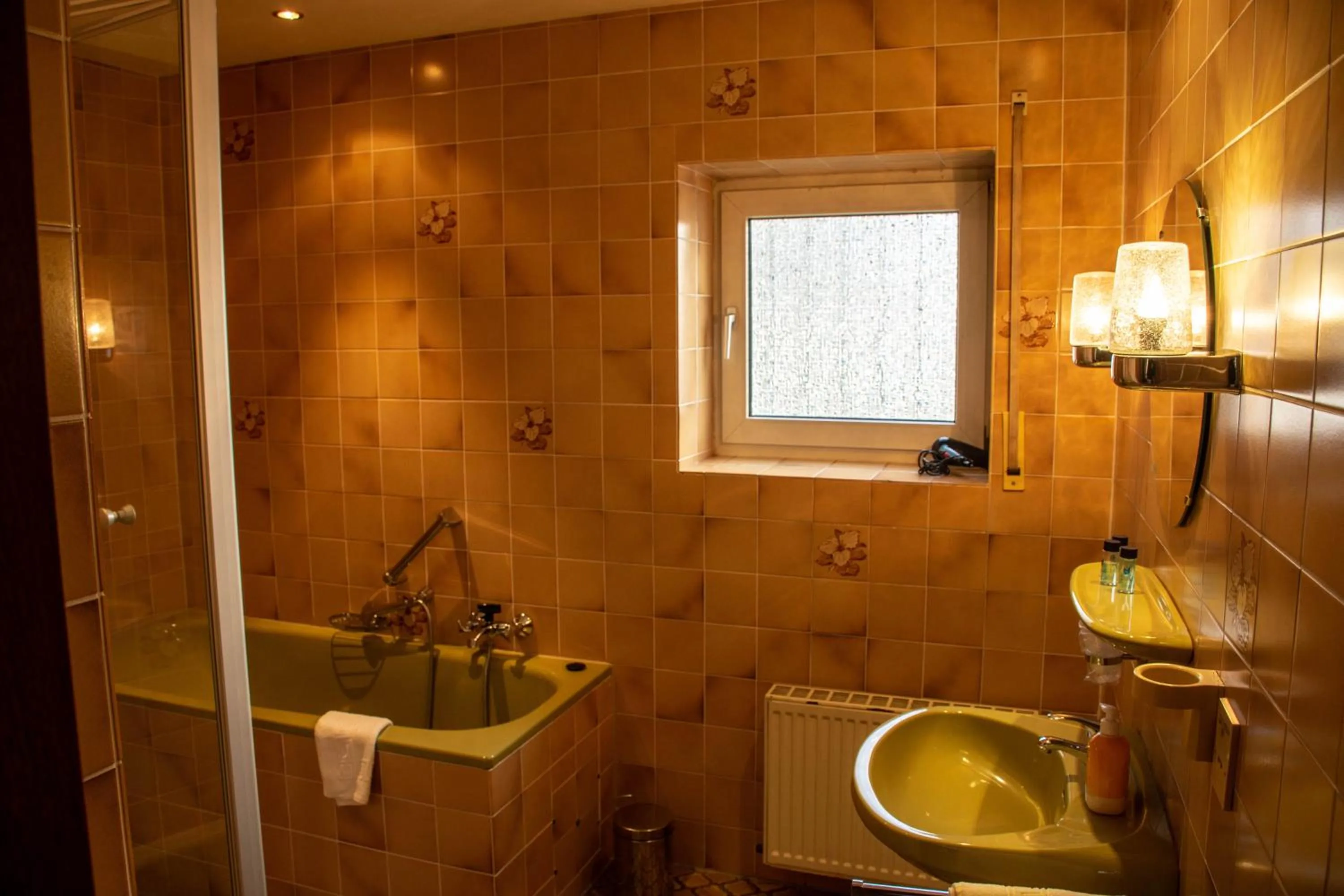 Bath in Hotel Restaurant Rothkopf