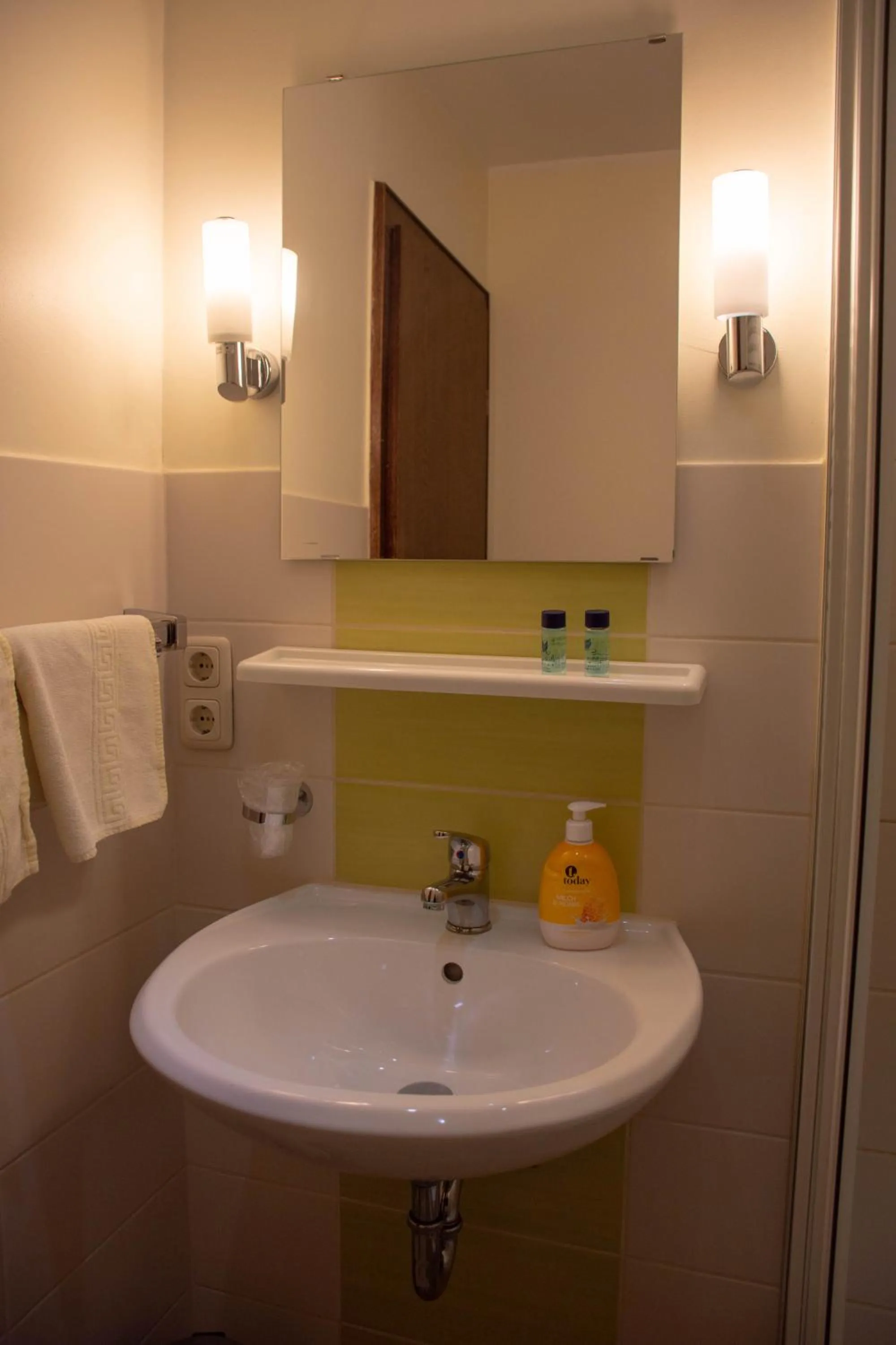 Bathroom in Hotel Restaurant Rothkopf