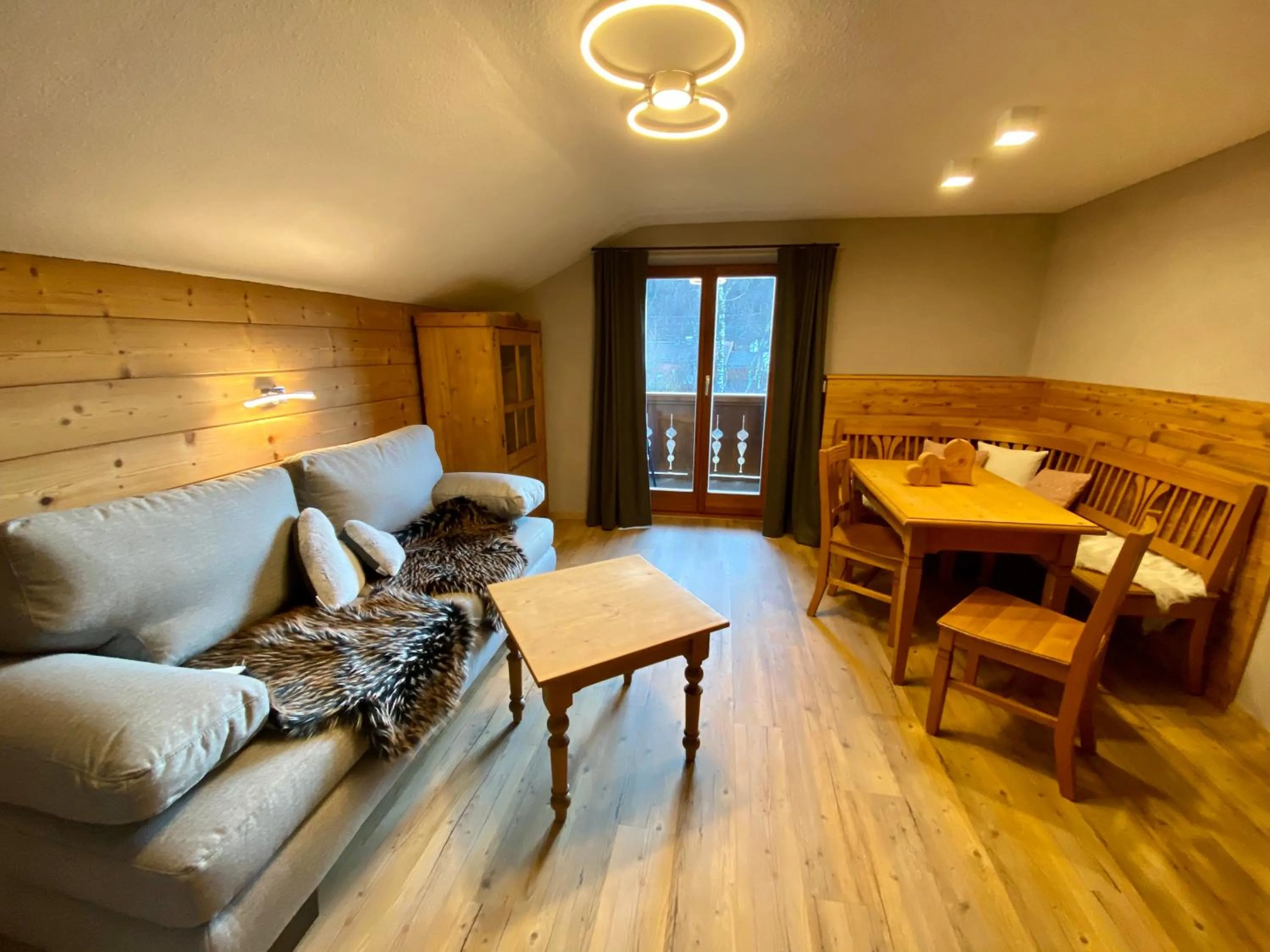 Living room in Gästehaus Edlhuber