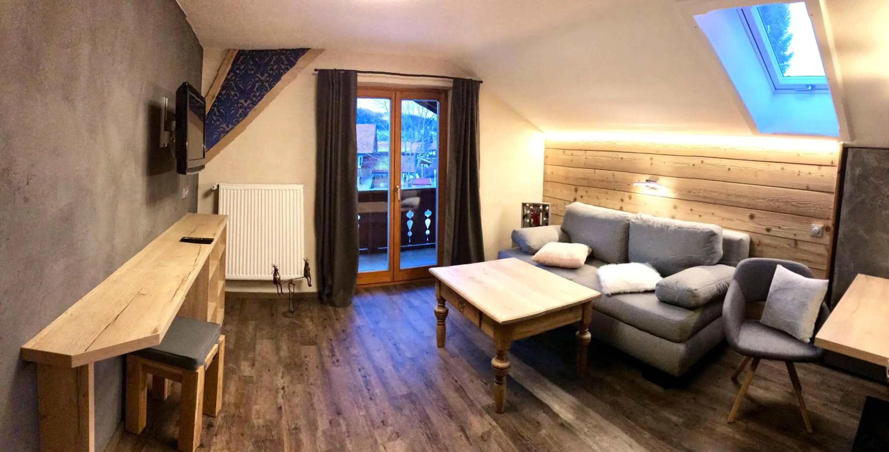 Living room in Gästehaus Edlhuber